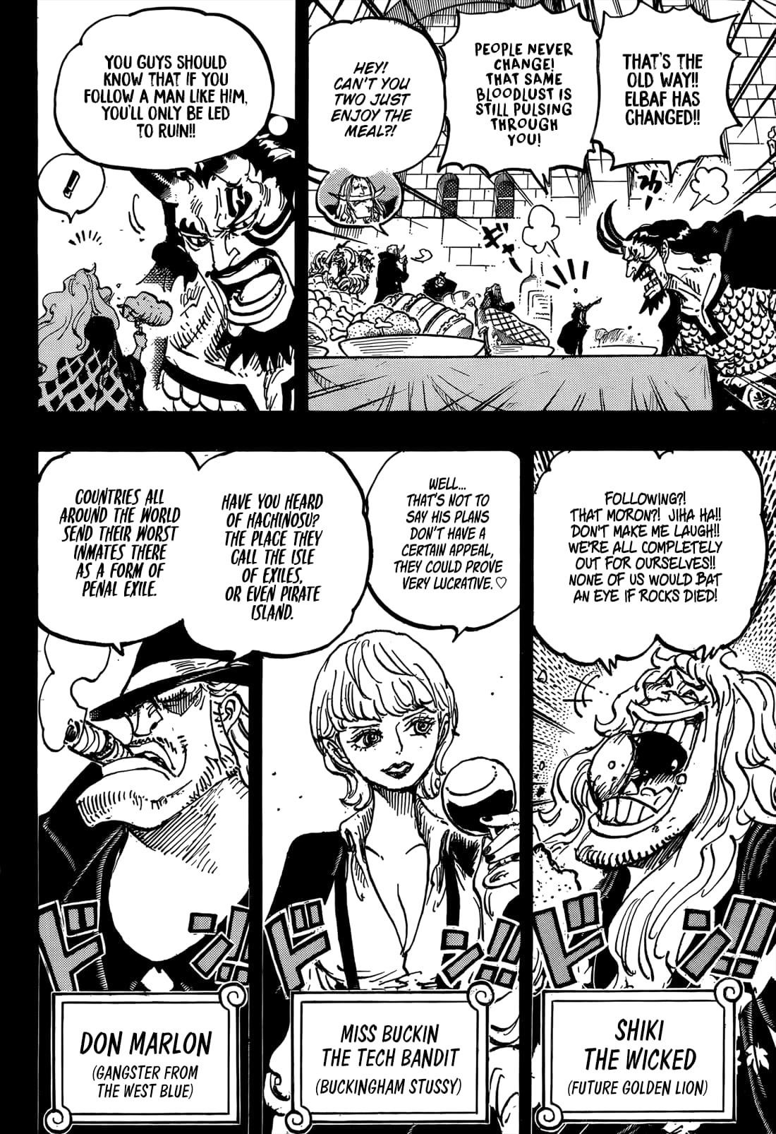 One Piece Chapter 1155 page 12 - Chapter 1155: The Rocks Pirates