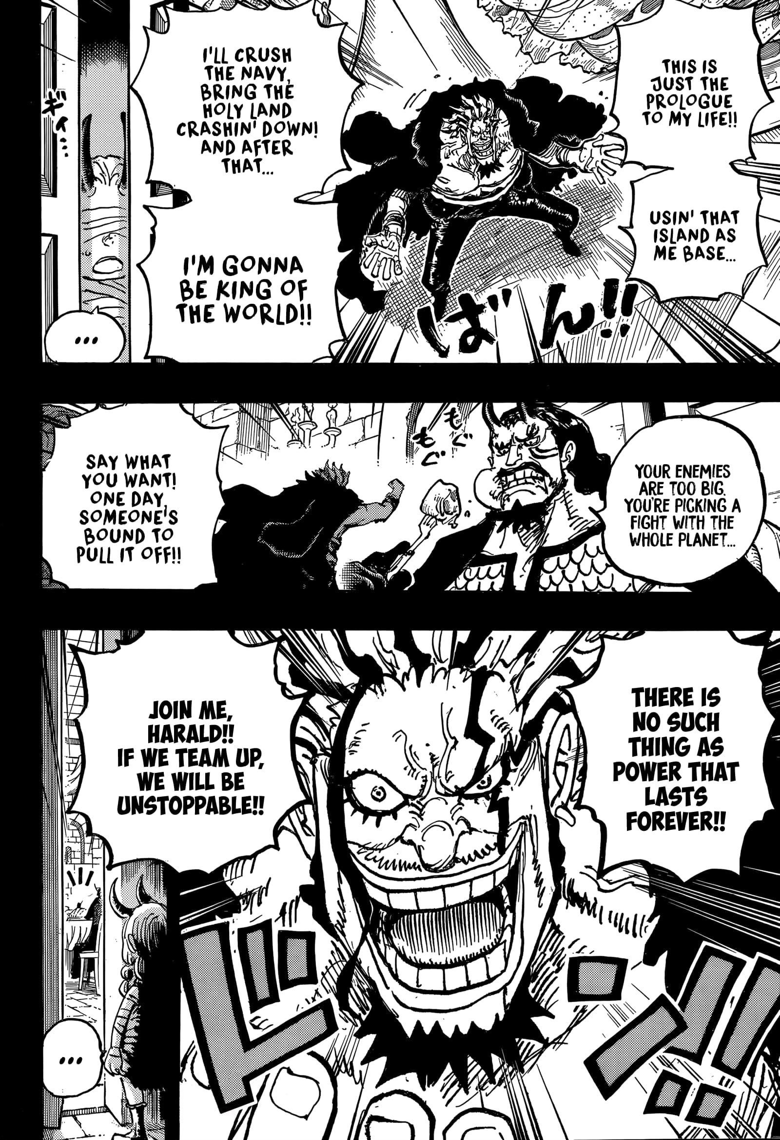 One Piece Chapter 1155 page 14 - Chapter 1155: The Rocks Pirates