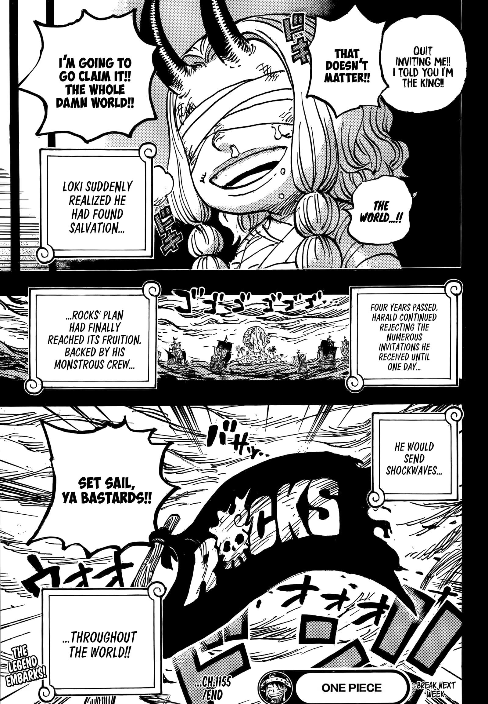 One Piece Chapter 1155 page 15 - Chapter 1155: The Rocks Pirates