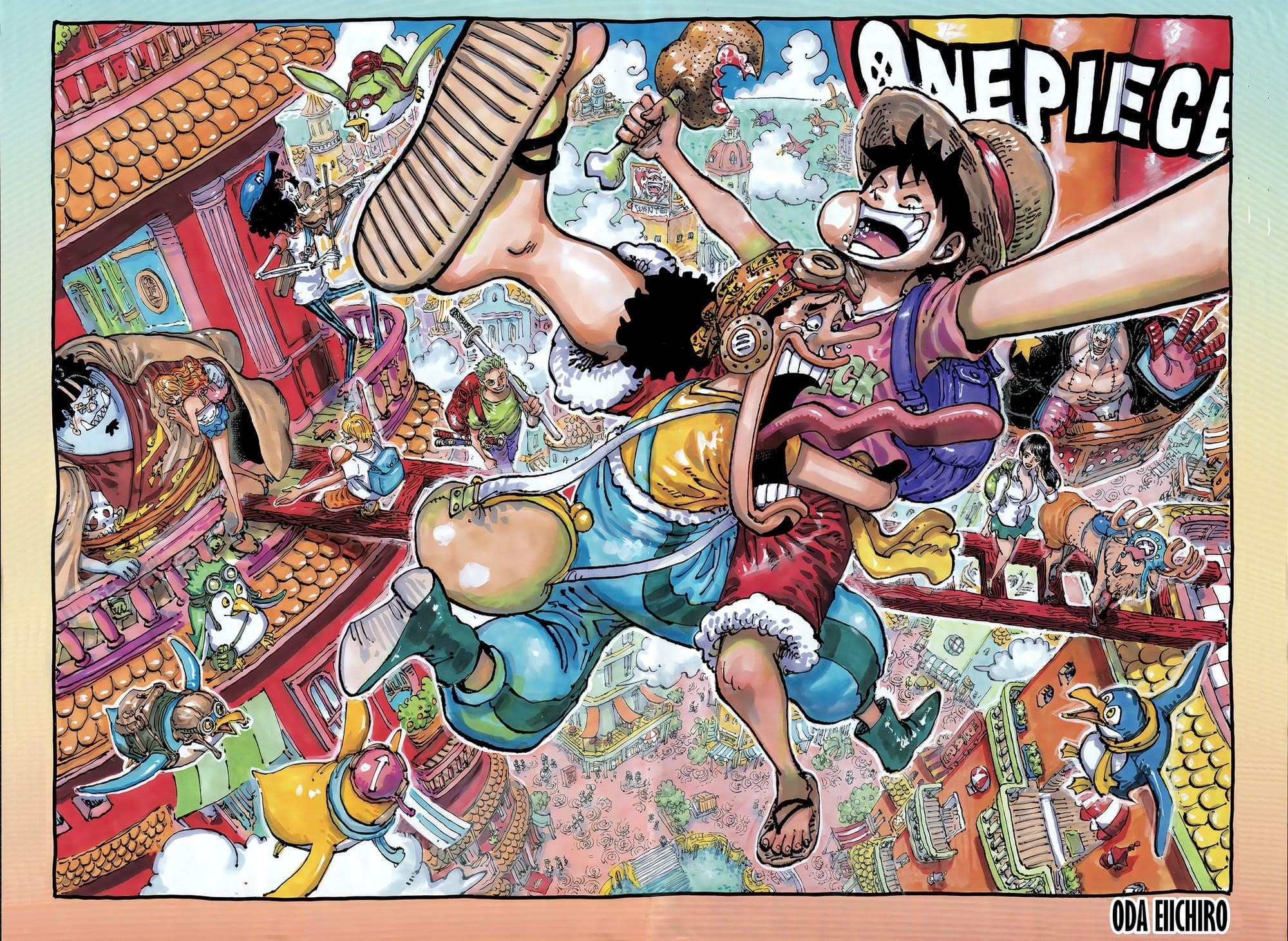 One Piece Chapter 1155 page 2 - Chapter 1155: The Rocks Pirates