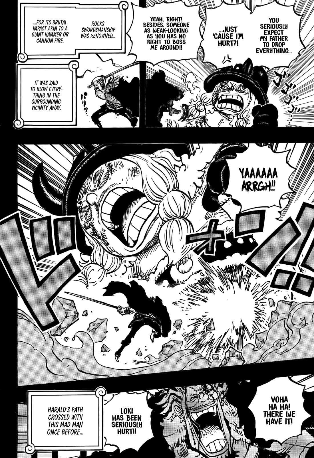 One Piece Chapter 1155 page 4 - Chapter 1155: The Rocks Pirates