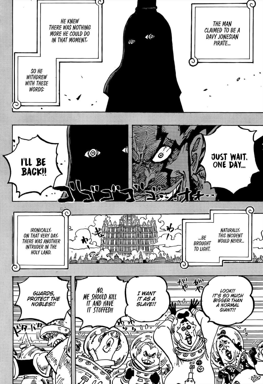 One Piece Chapter 1155 page 6 - Chapter 1155: The Rocks Pirates