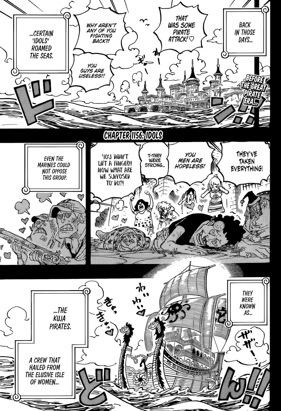 One Piece Chapter 1156 page 3 - Chapter 1156: Idols