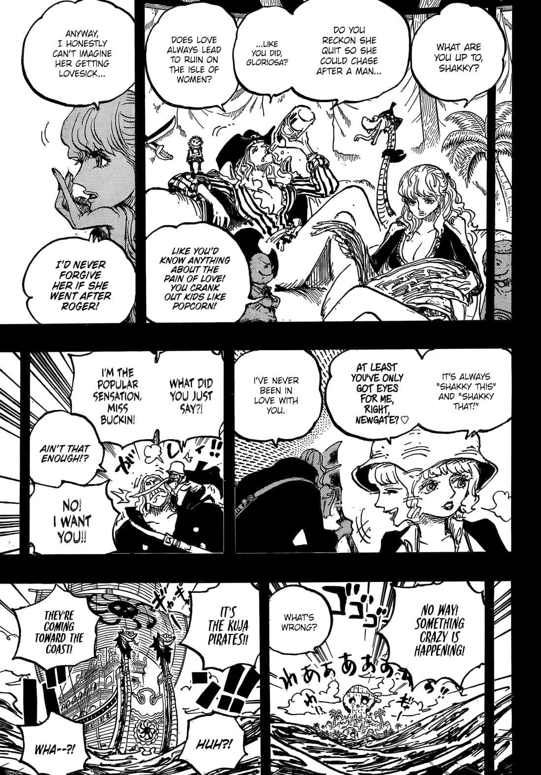 One Piece manga, chapter 1157, page 12 of 18