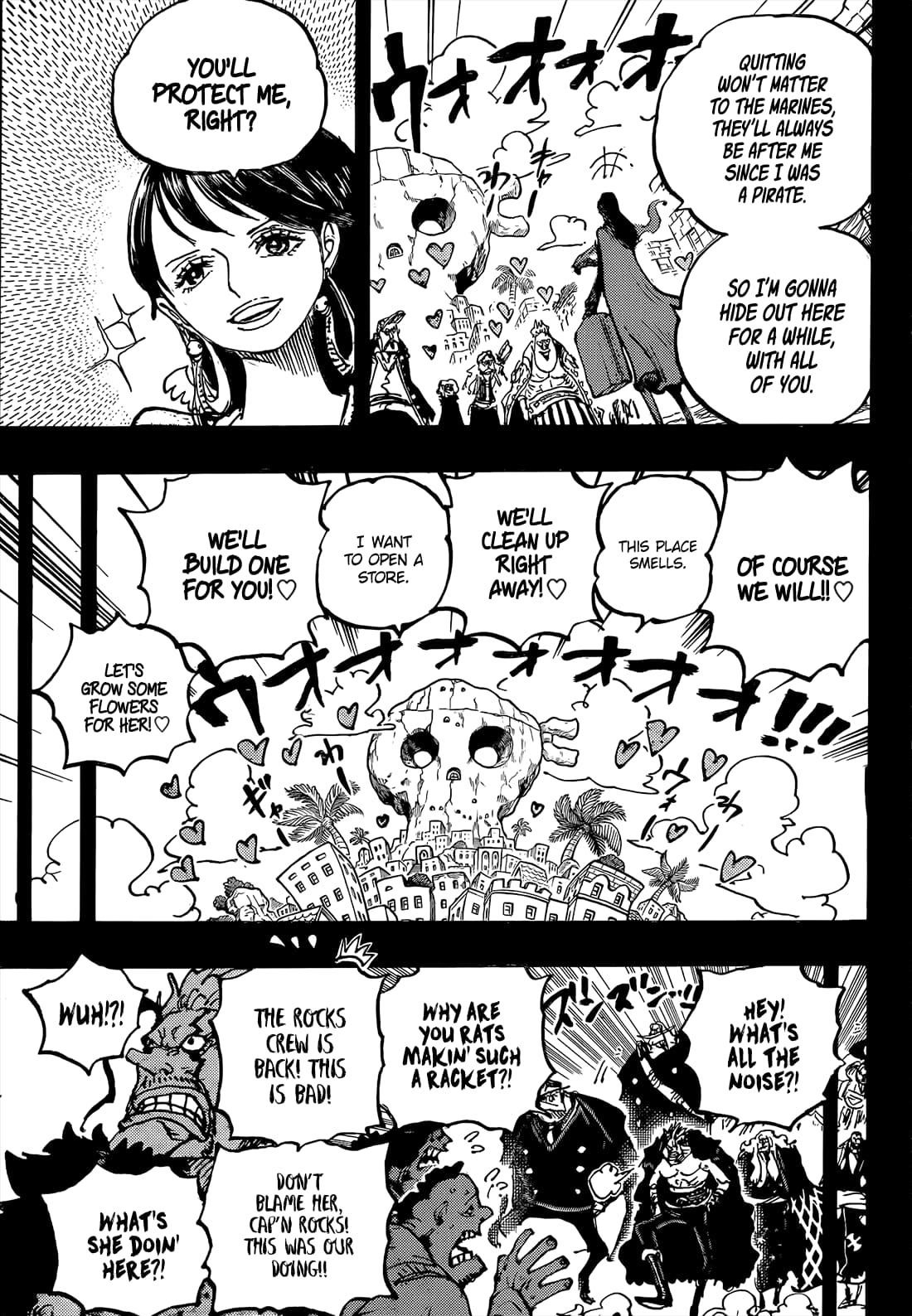 One Piece manga, chapter 1157, page 14 of 18