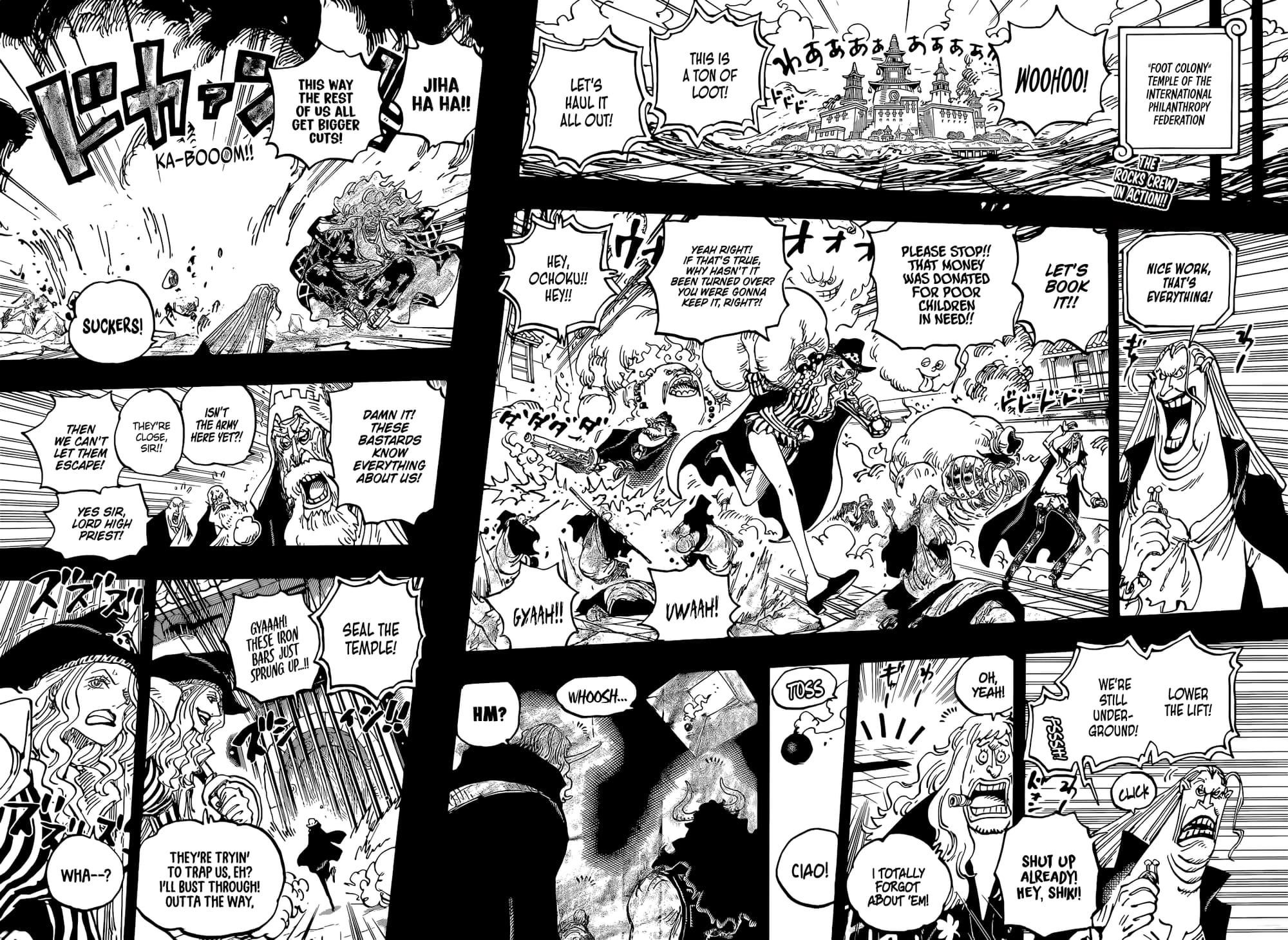 One Piece manga, chapter 1157, page 3 of 18