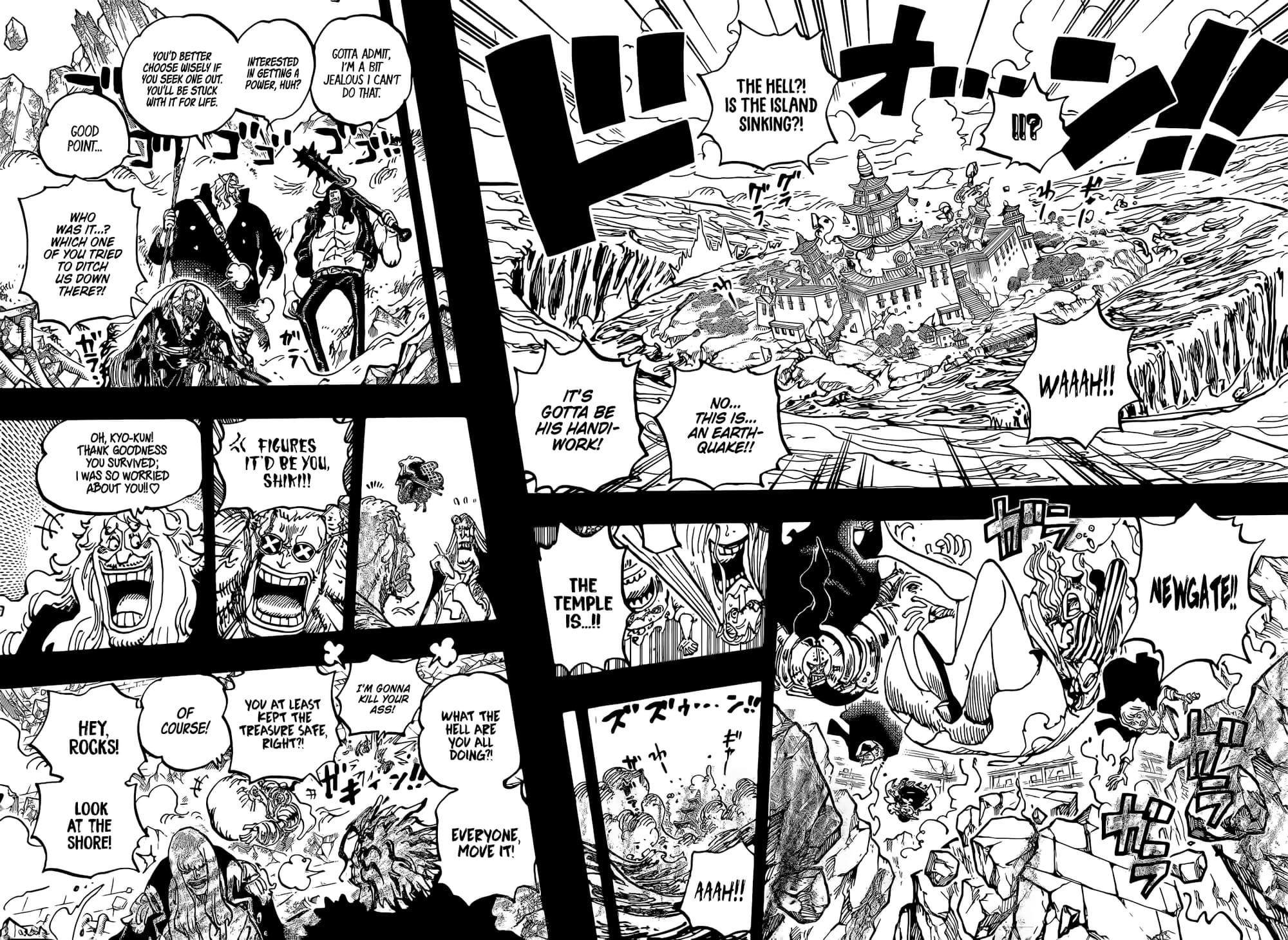 One Piece manga, chapter 1157, page 4 of 18