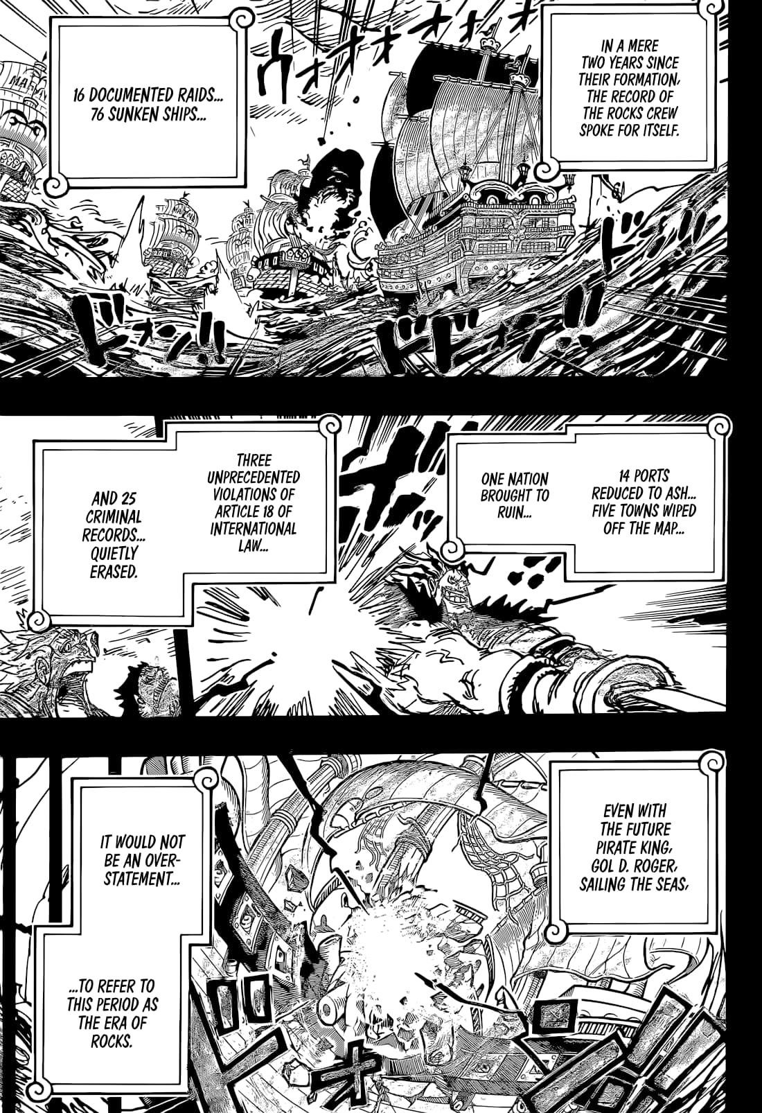One Piece manga, chapter 1157, page 6 of 18