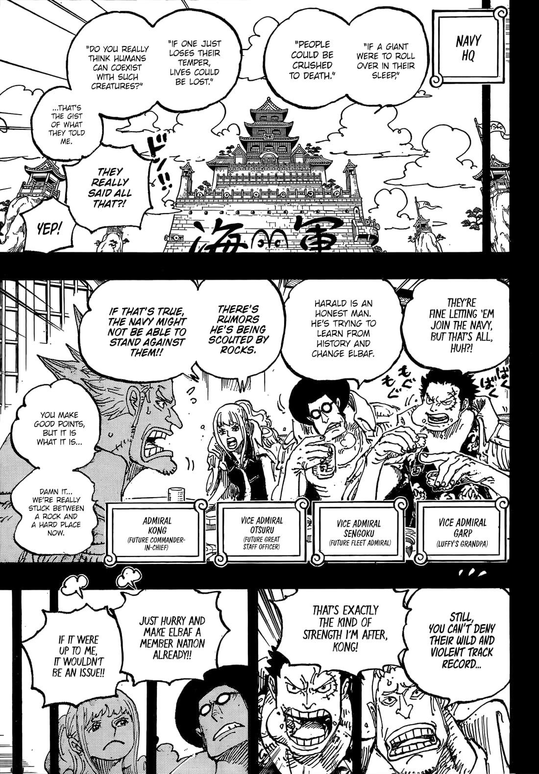 One Piece manga, chapter 1157, page 10 of 18