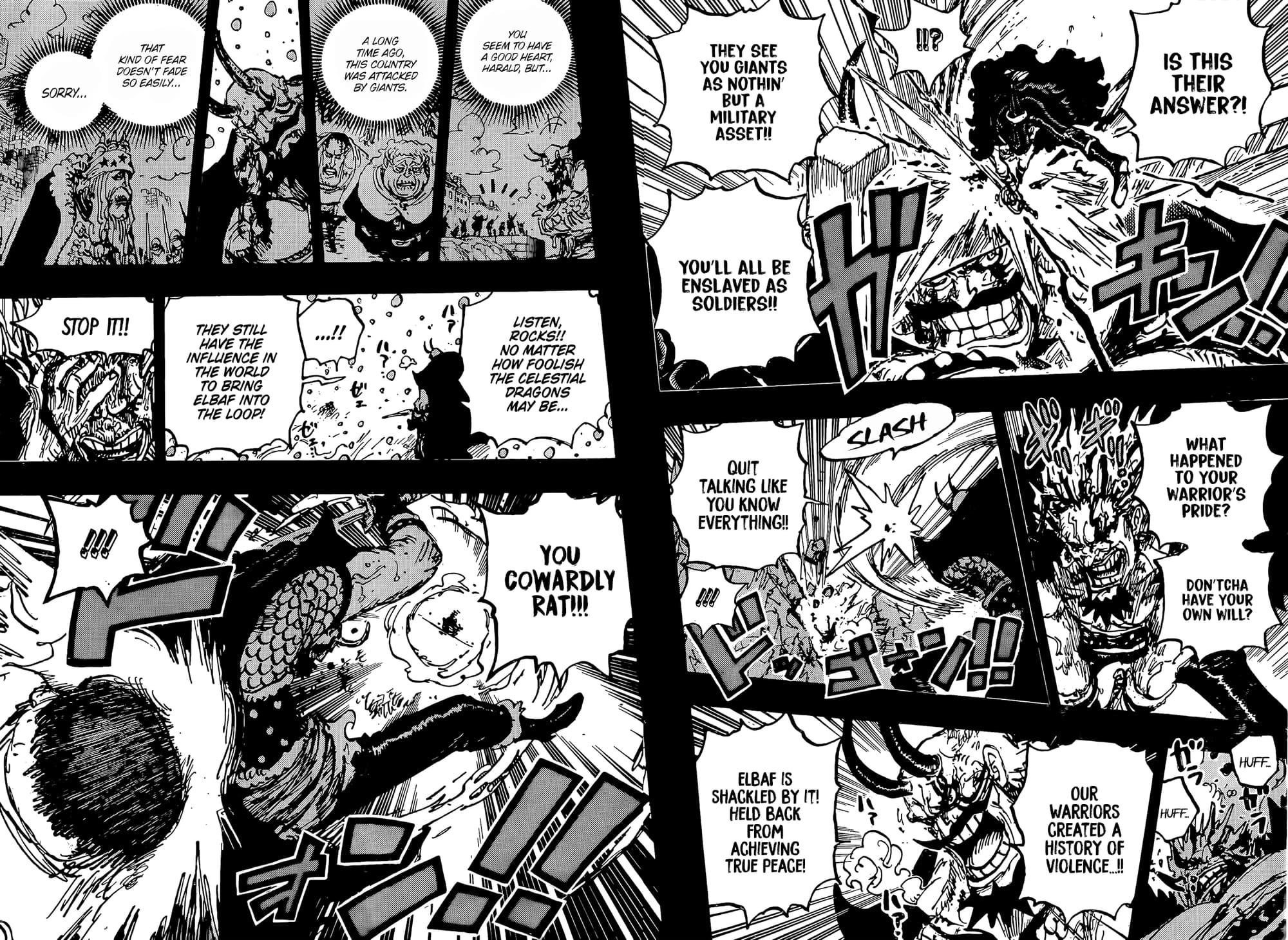 One Piece Chapter 1158 page 11 - Chapter 1158: Rocks vs. Harald