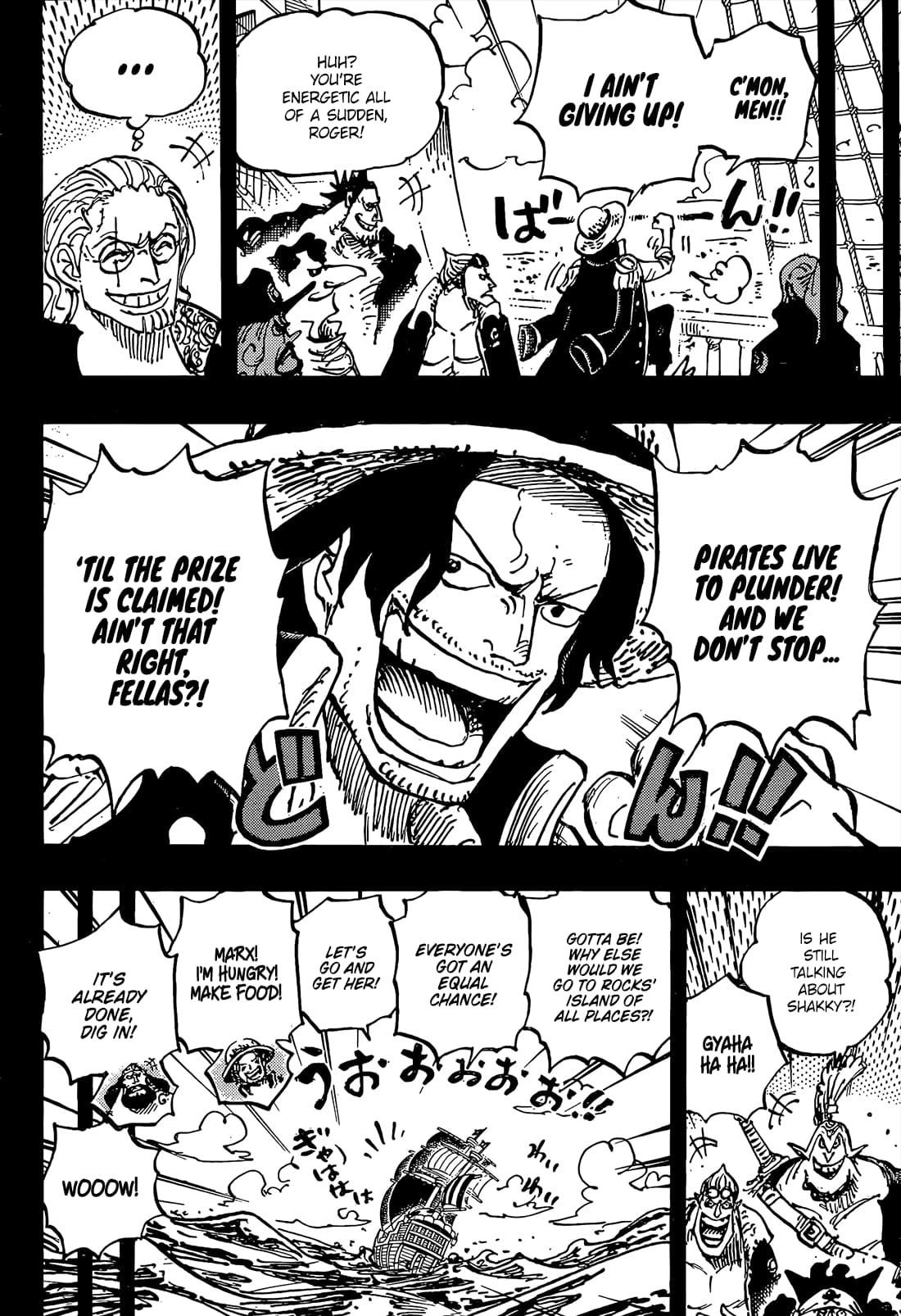 One Piece Chapter 1158 page 4 - Chapter 1158: Rocks vs. Harald