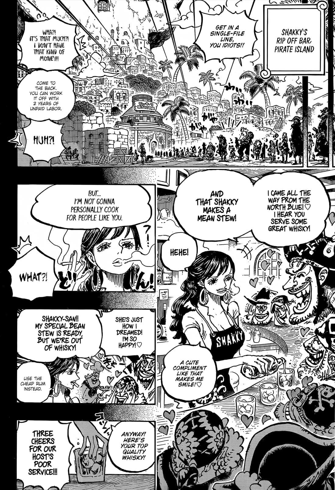 One Piece Chapter 1158 page 6 - Chapter 1158: Rocks vs. Harald