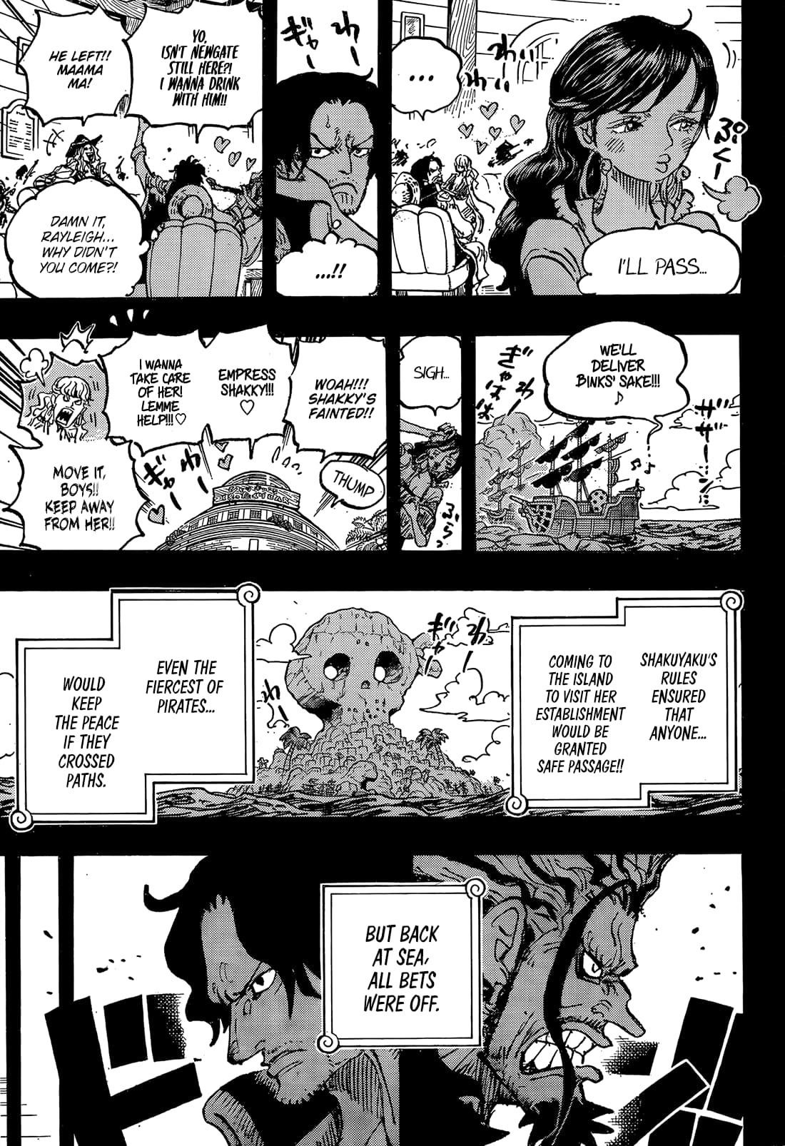 One Piece Chapter 1158 page 9 - Chapter 1158: Rocks vs. Harald