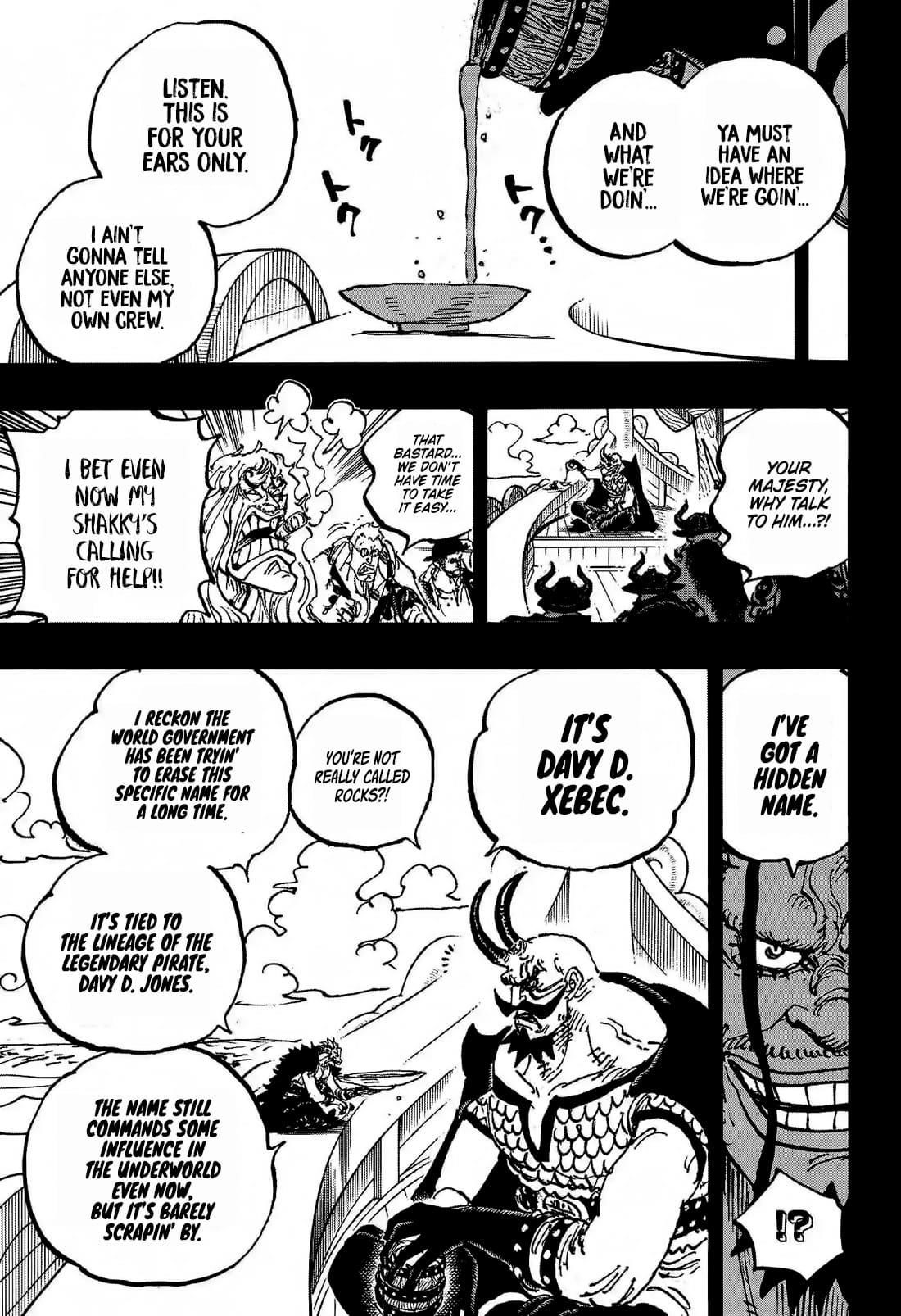One Piece manga, chapter 1159, page 14 of 20