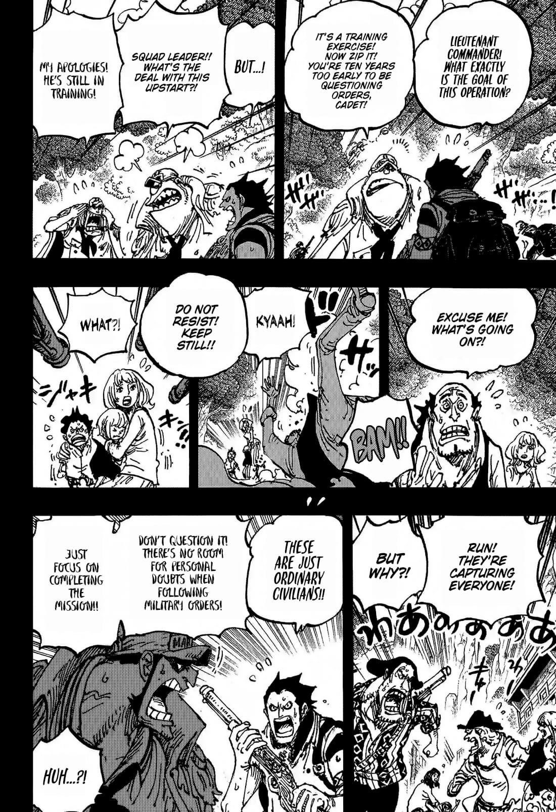 One Piece manga, chapter 1159, page 7 of 20
