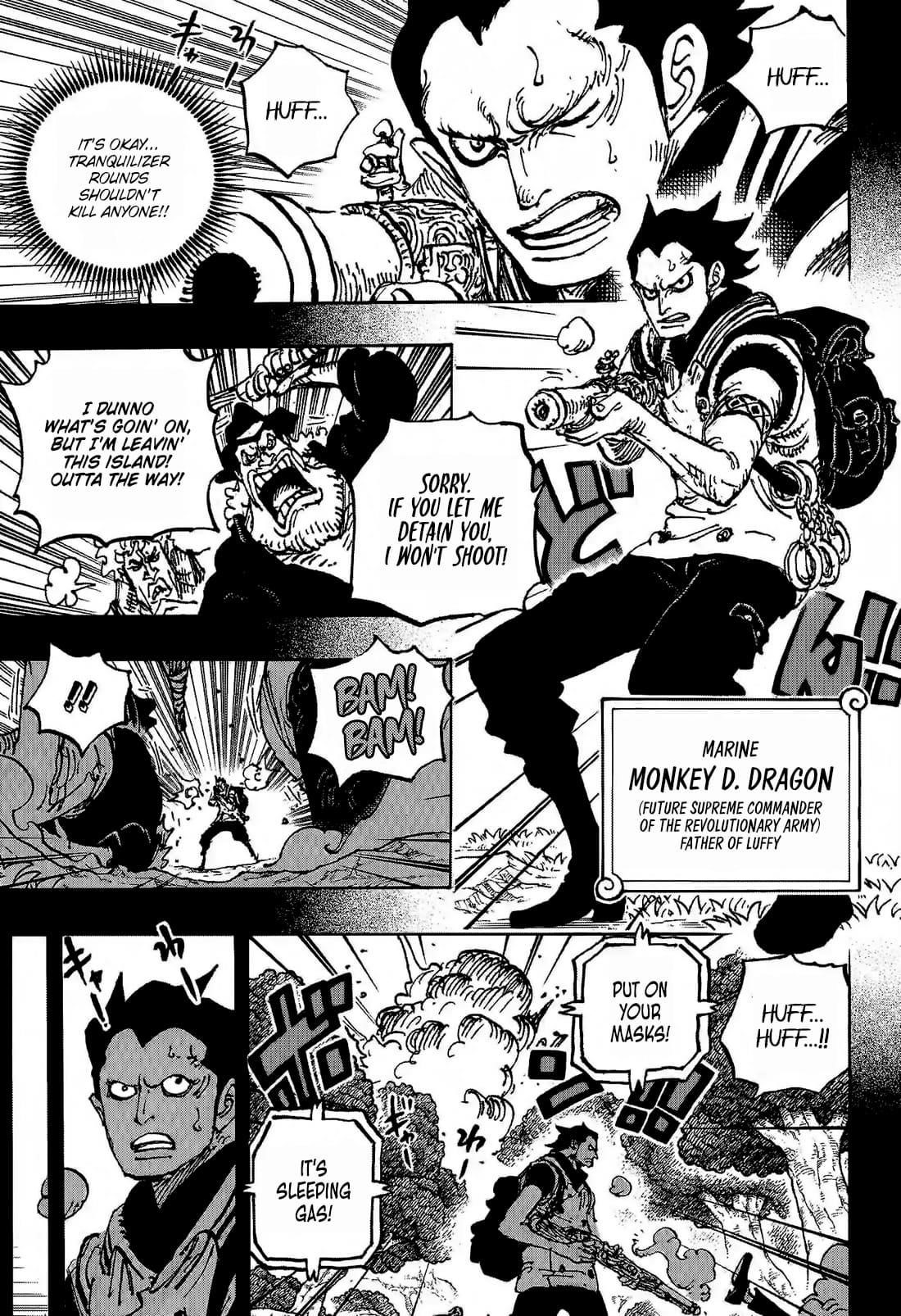 One Piece manga, chapter 1159, page 8 of 20