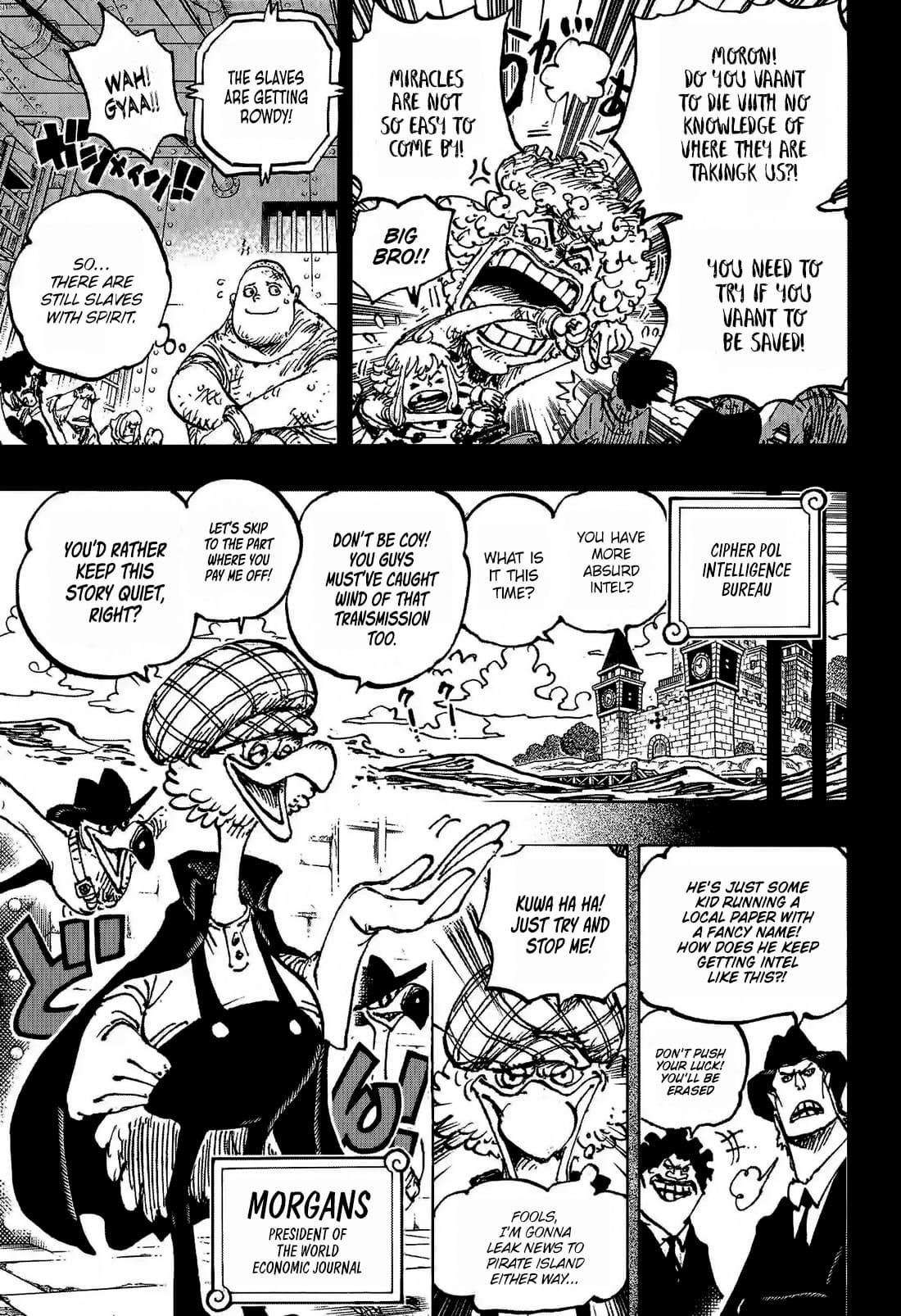 One Piece manga, chapter 1159, page 10 of 20