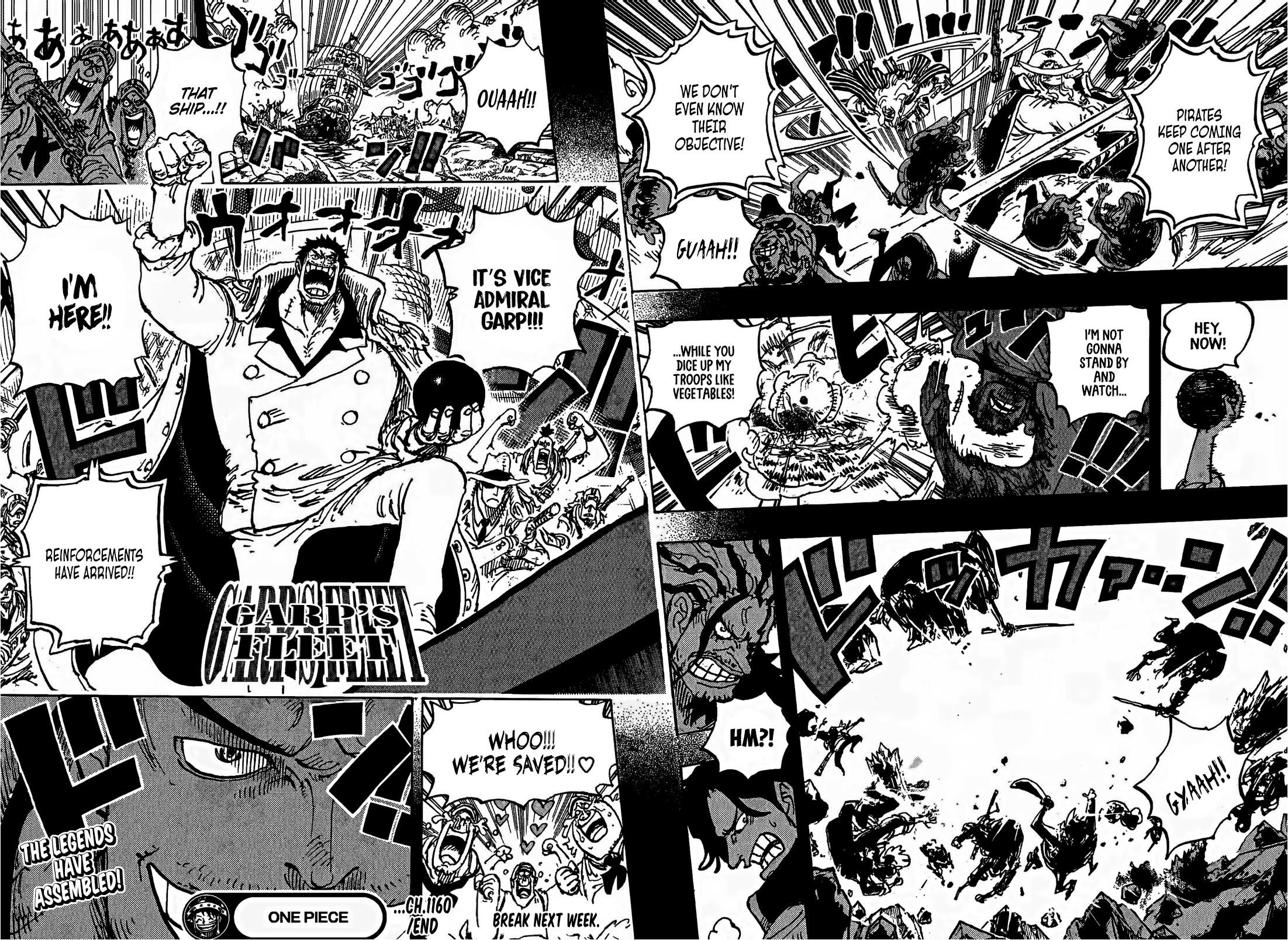 One Piece manga, chapter 1160, page 15 of 18