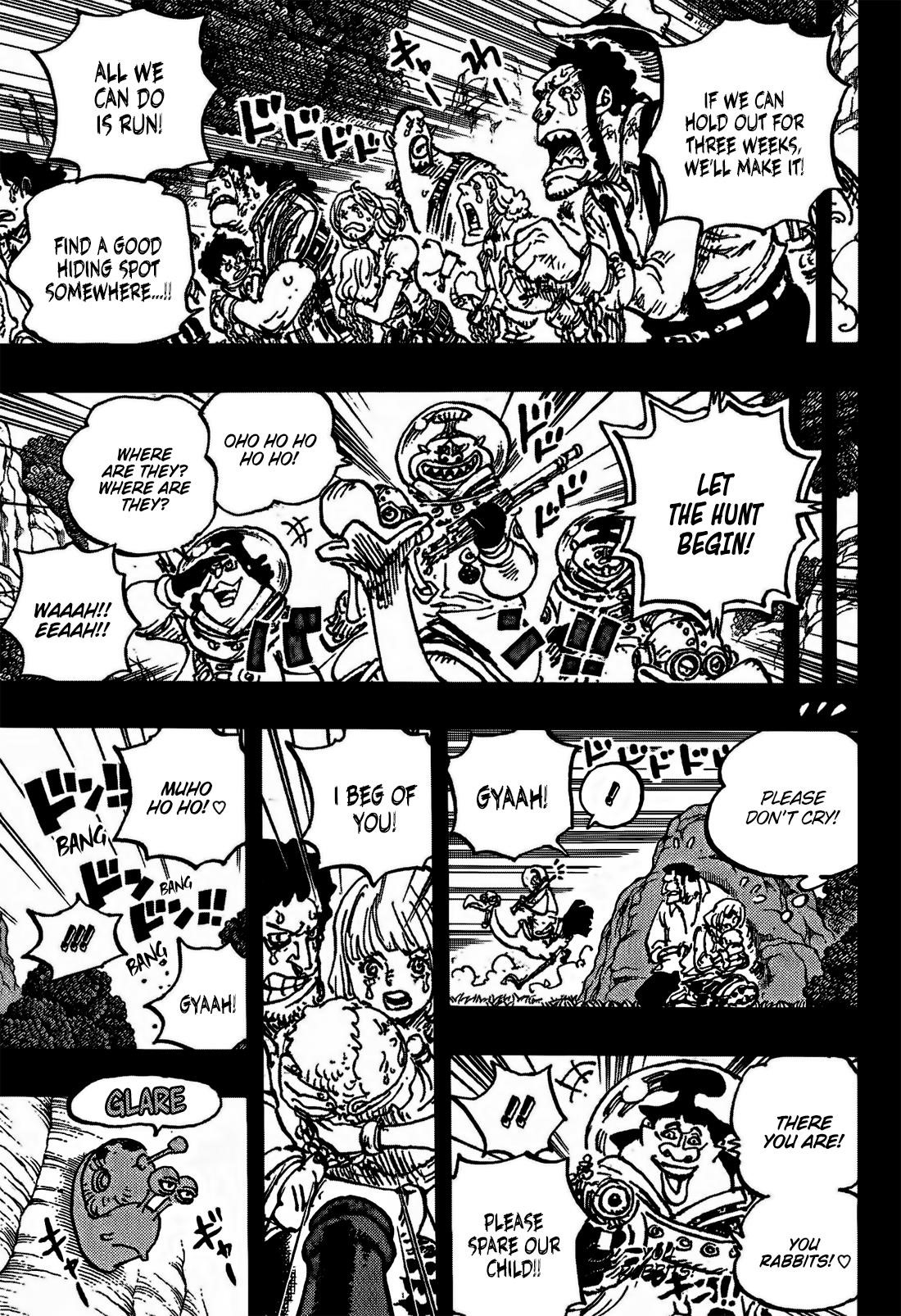 One Piece manga, chapter 1160, page 5 of 18