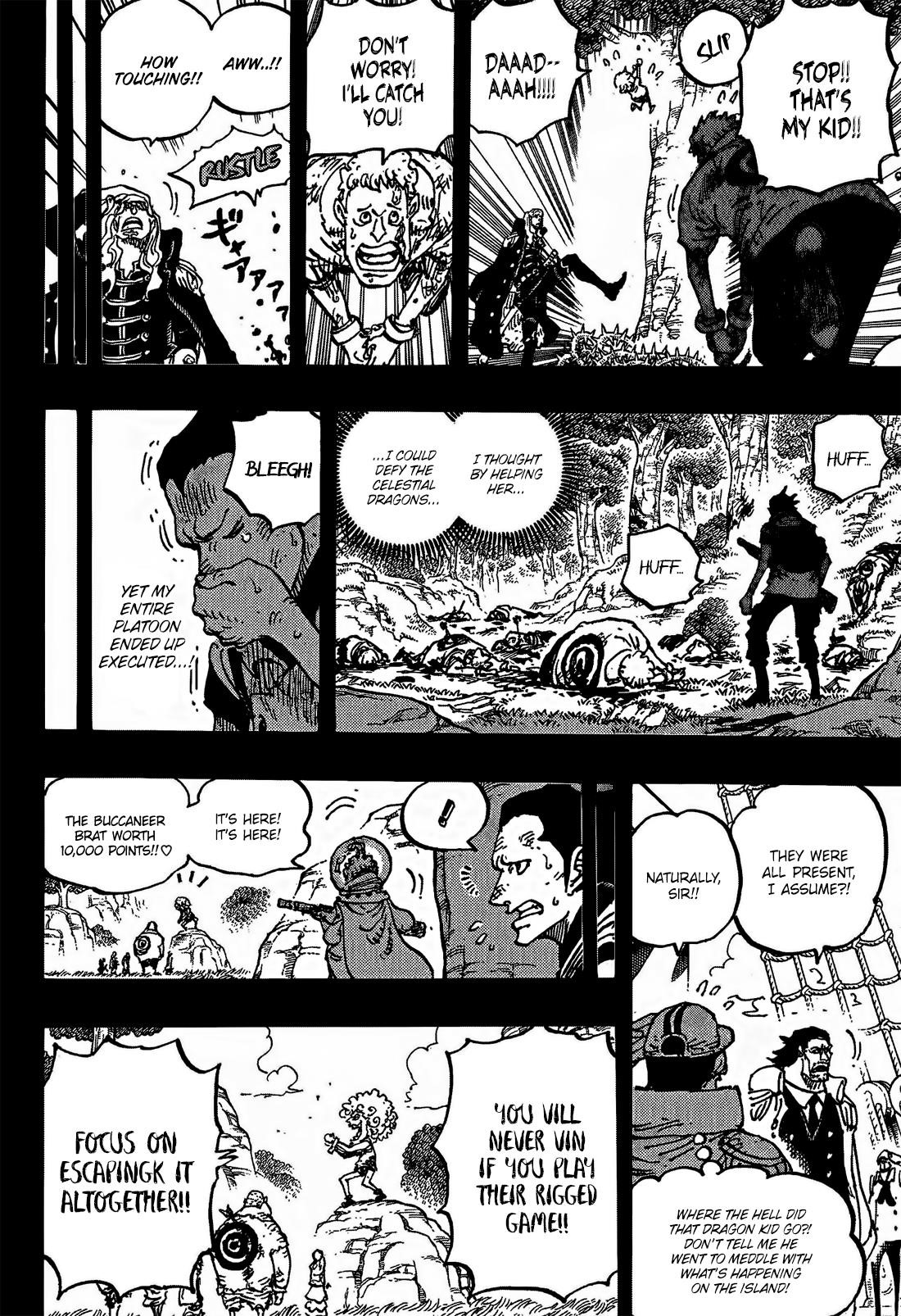 One Piece manga, chapter 1160, page 8 of 18
