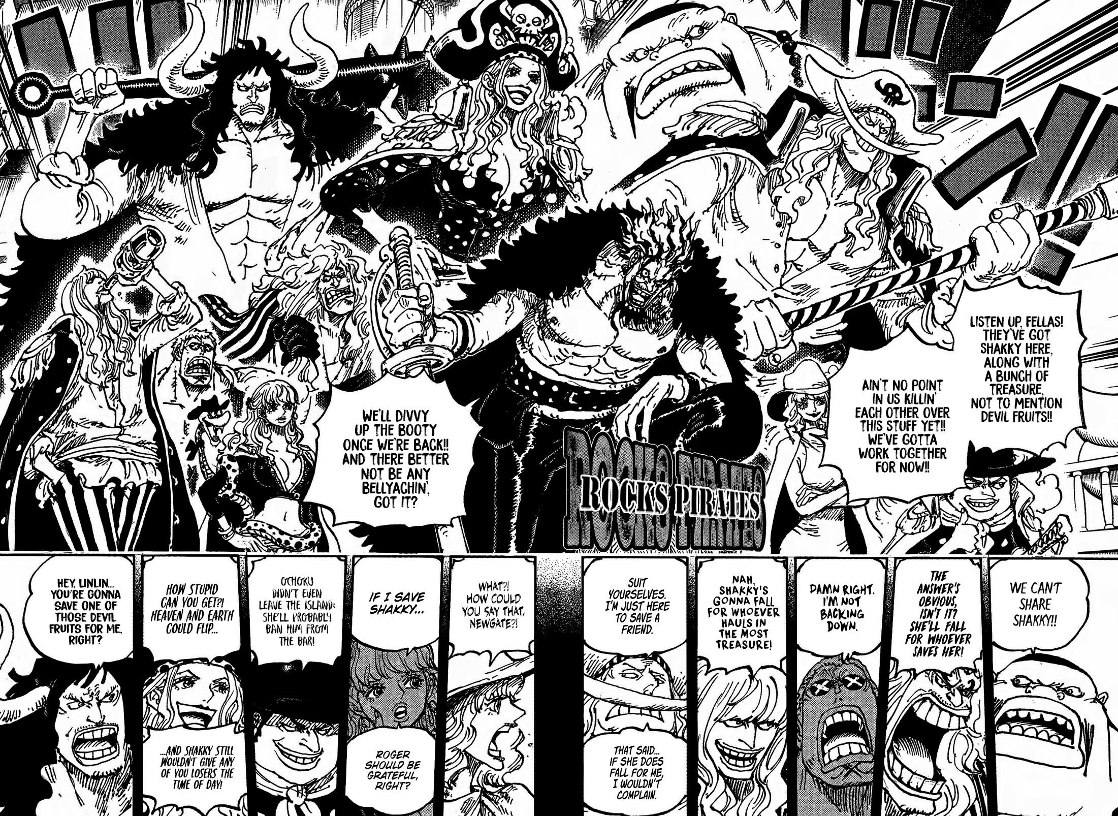 One Piece manga, chapter 1160, page 10 of 18