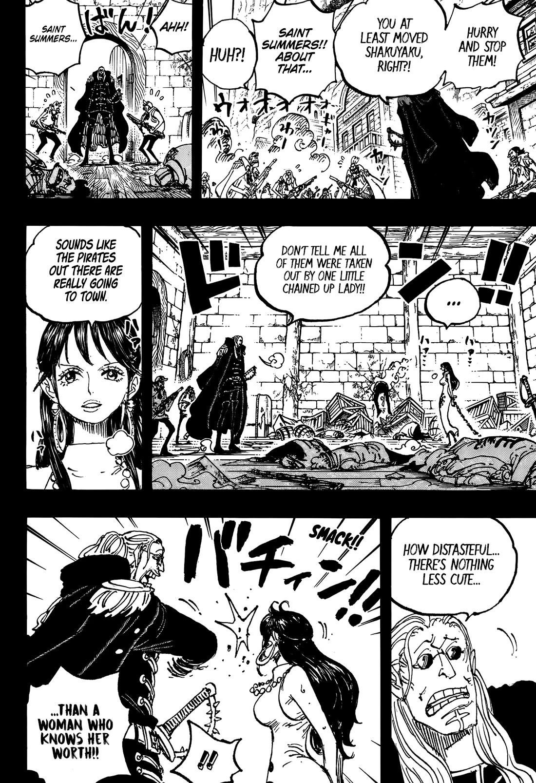 One Piece Chapter 1161 page 11 - Chapter 1161: A Song of Love Bound Under a Hail of Arrows