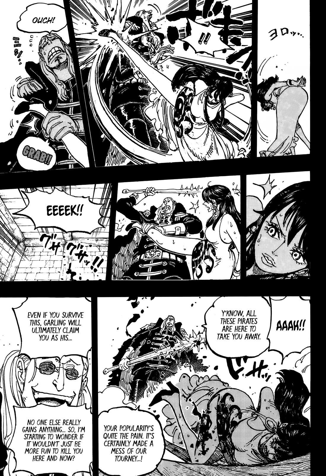 One Piece Chapter 1161 page 12 - Chapter 1161: A Song of Love Bound Under a Hail of Arrows