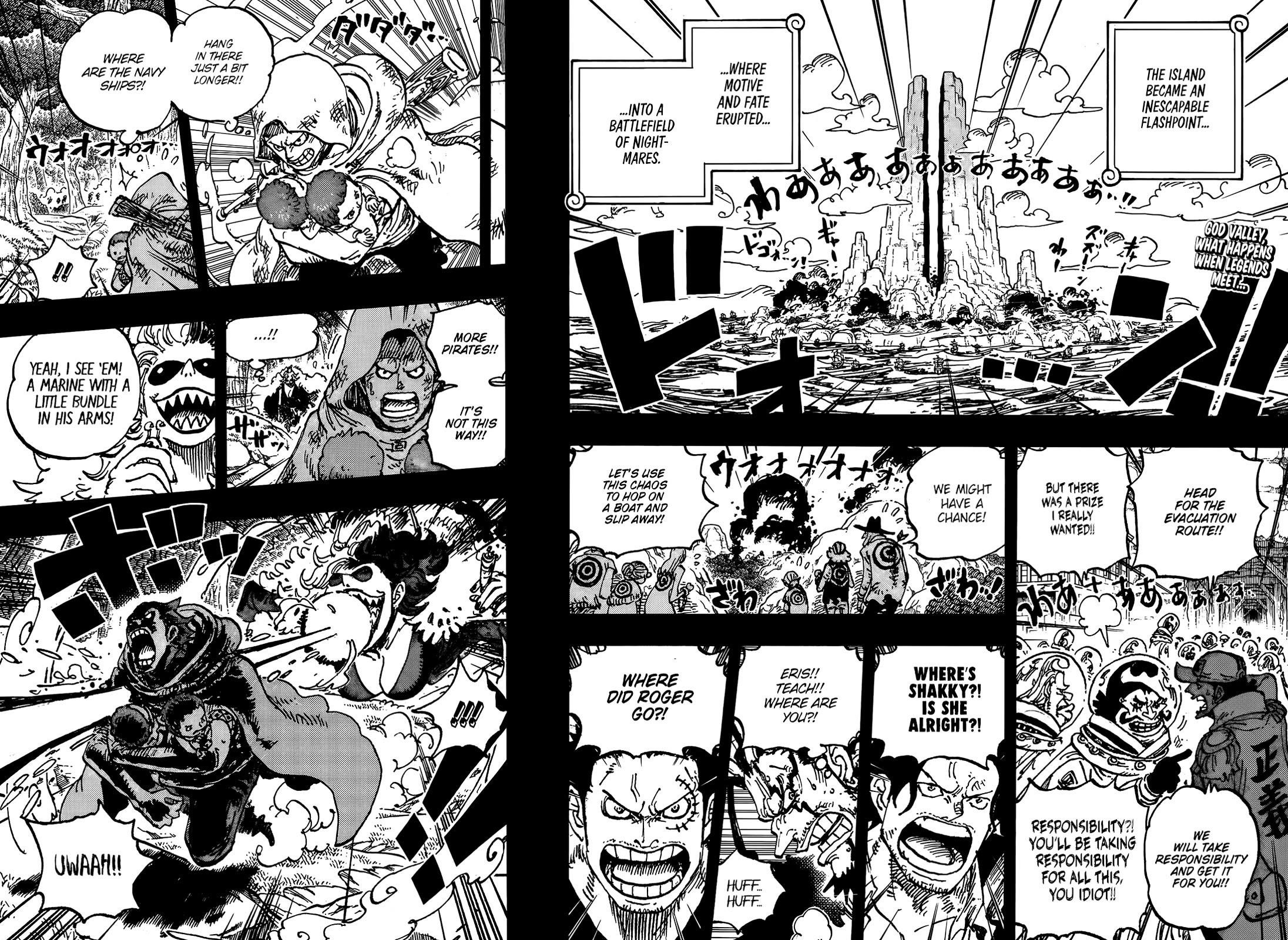 One Piece Chapter 1161 page 3 - Chapter 1161: A Song of Love Bound Under a Hail of Arrows