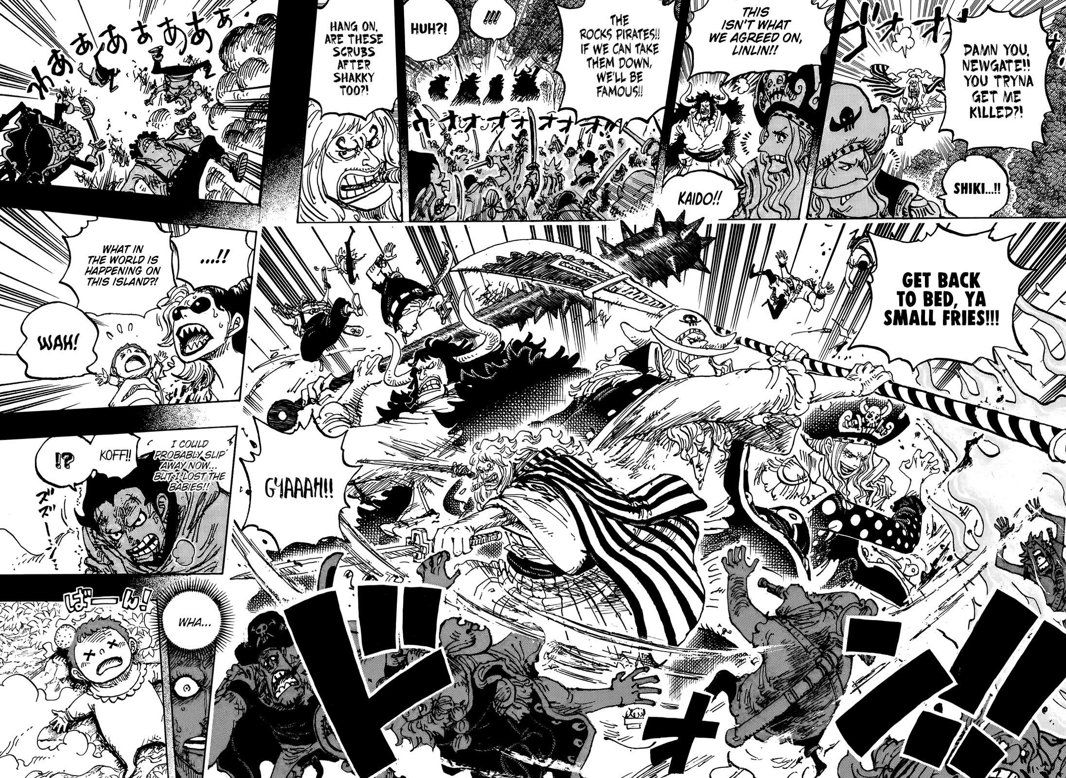 One Piece Chapter 1161 page 6 - Chapter 1161: A Song of Love Bound Under a Hail of Arrows