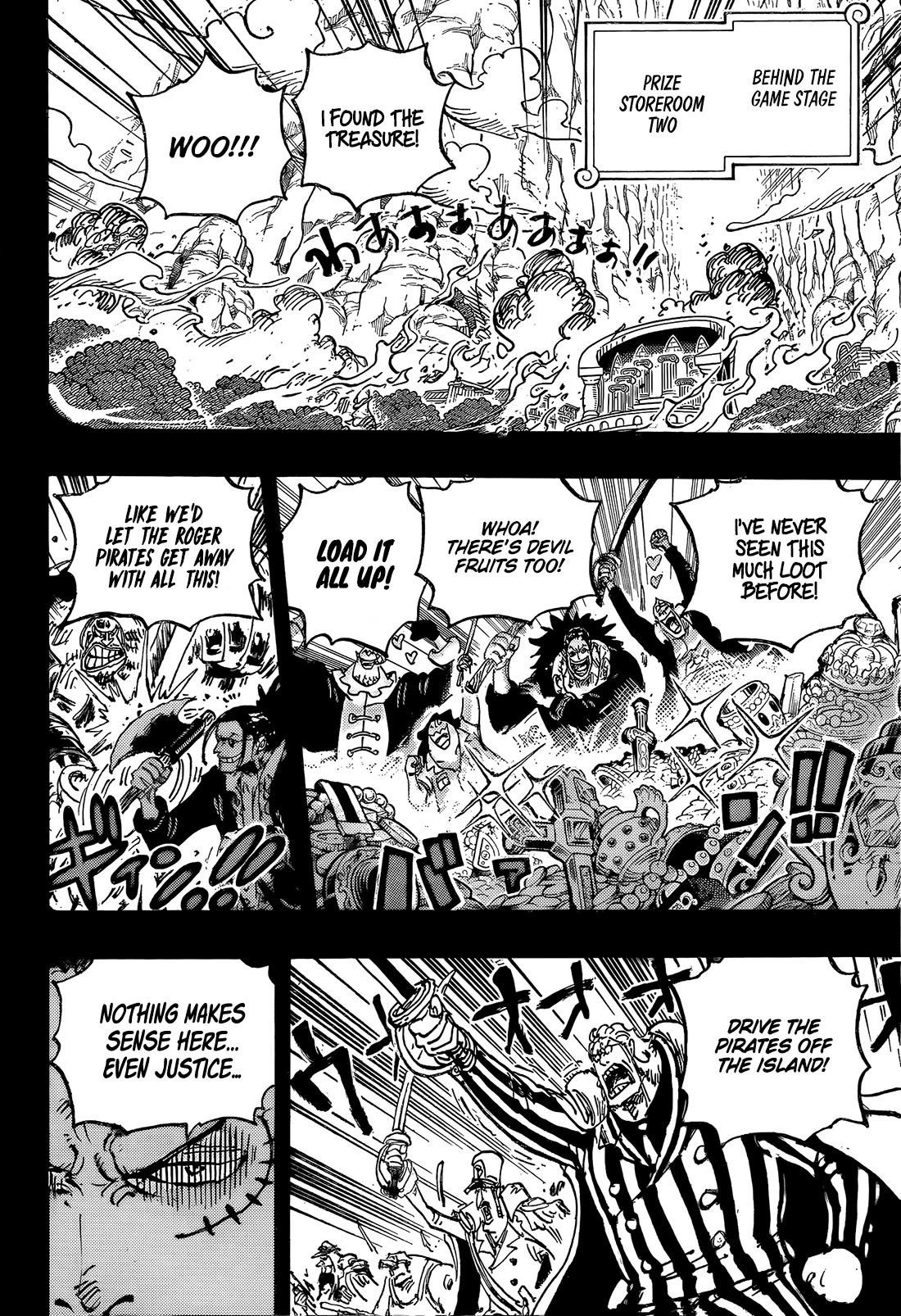 One Piece Chapter 1162 page 12 - Chapter 1162: God Valley Battle Royale