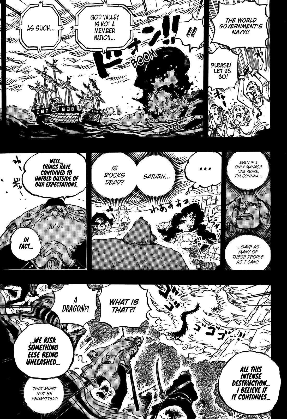One Piece Chapter 1162 page 13 - Chapter 1162: God Valley Battle Royale