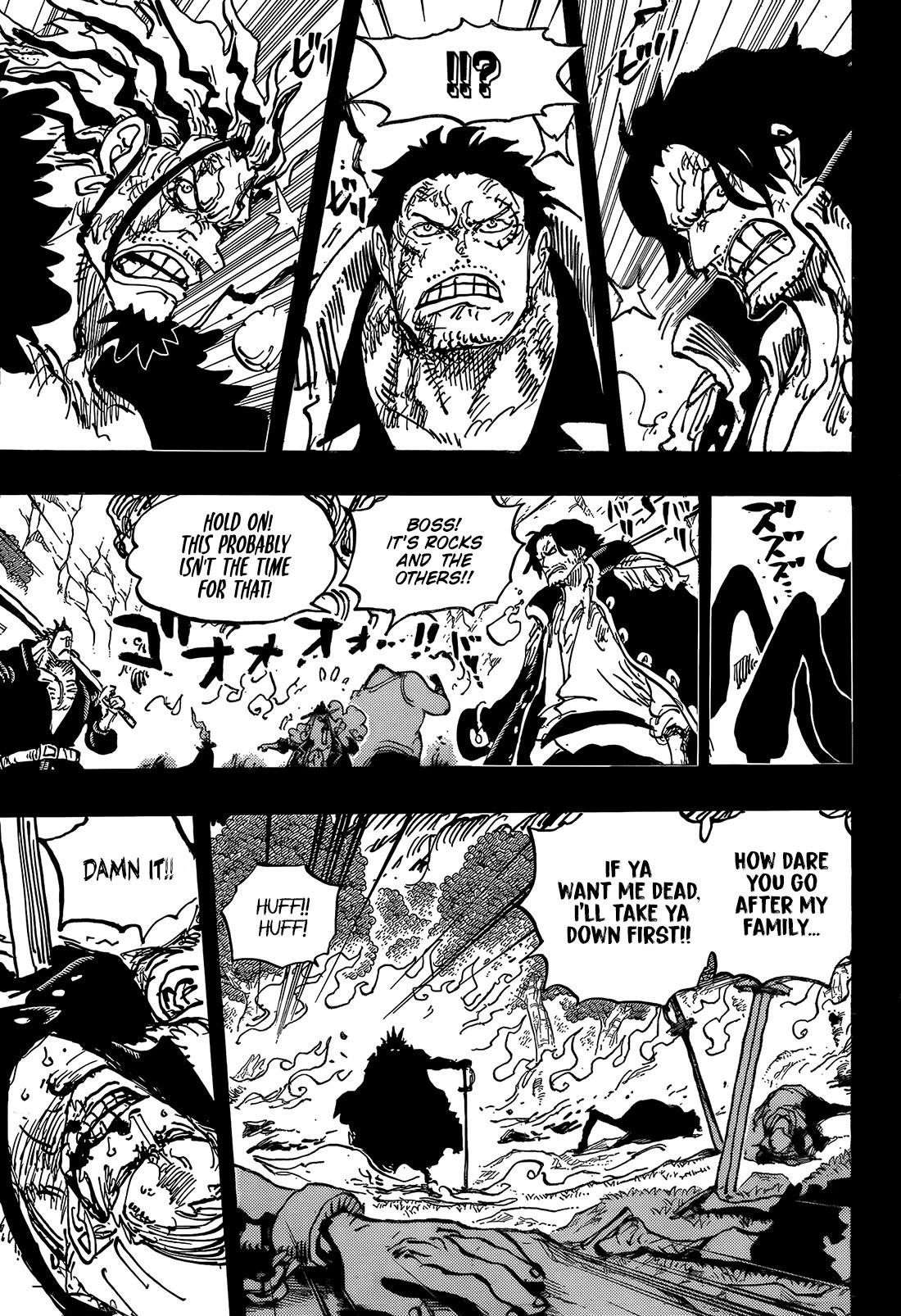 One Piece Chapter 1162 page 15 - Chapter 1162: God Valley Battle Royale