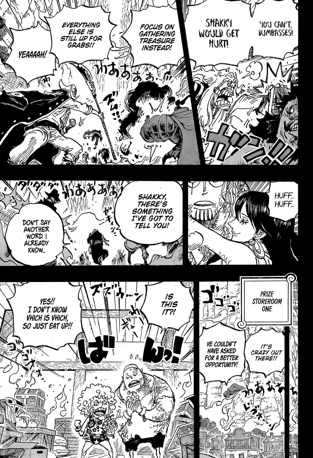 One Piece Chapter 1162 page 3 - Chapter 1162: God Valley Battle Royale