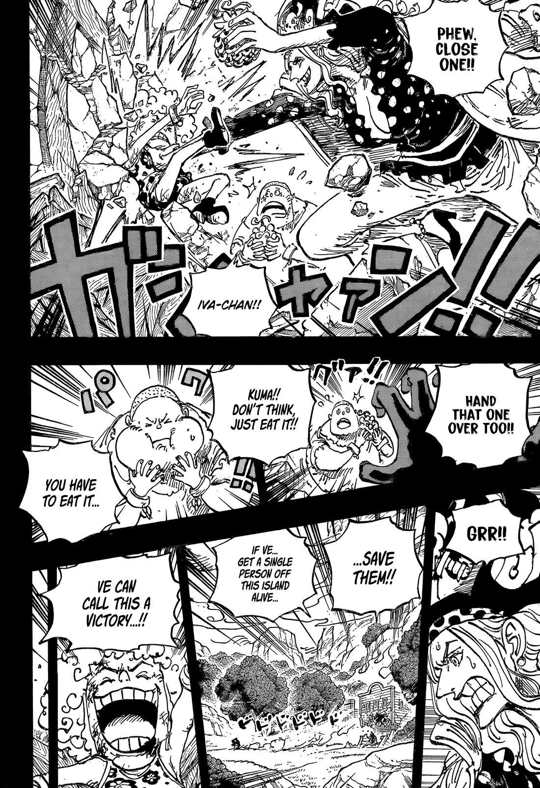 One Piece Chapter 1162 page 4 - Chapter 1162: God Valley Battle Royale
