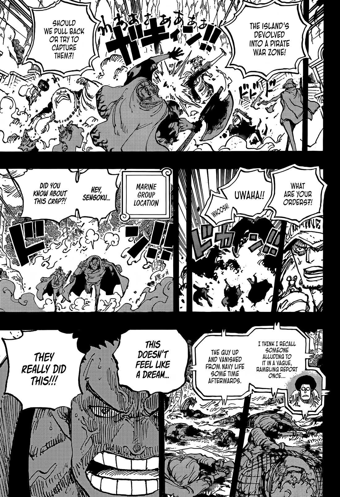 One Piece Chapter 1162 page 5 - Chapter 1162: God Valley Battle Royale