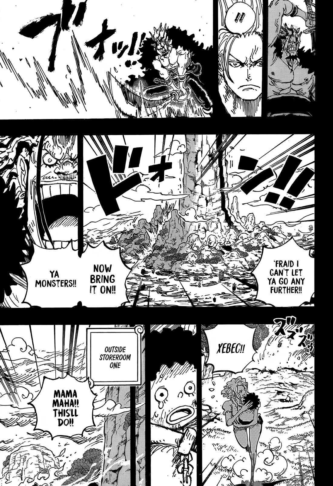 One Piece Chapter 1162 page 9 - Chapter 1162: God Valley Battle Royale