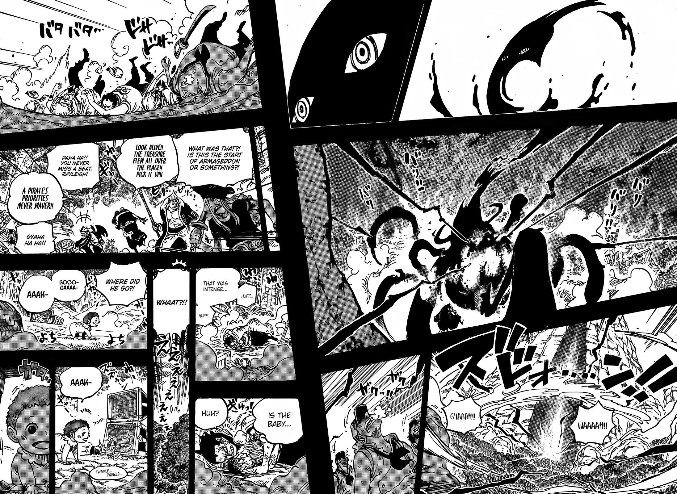 One Piece manga, chapter 1163, page 13 of 18