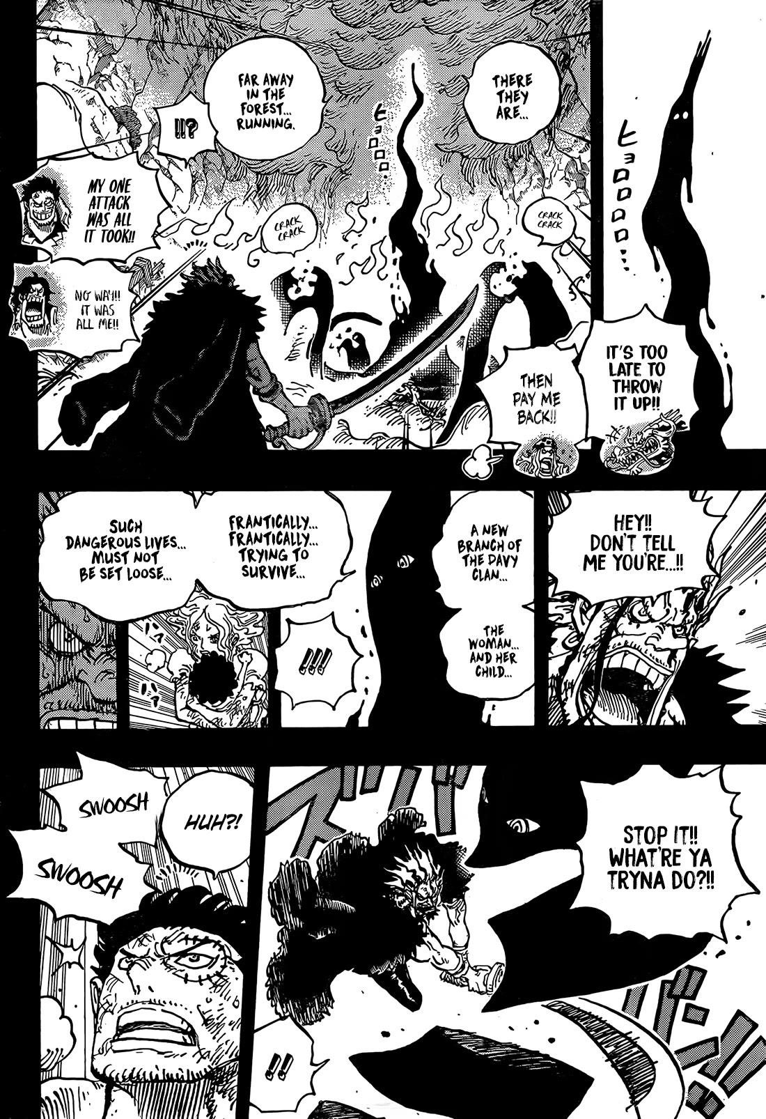 One Piece manga, chapter 1163, page 14 of 18