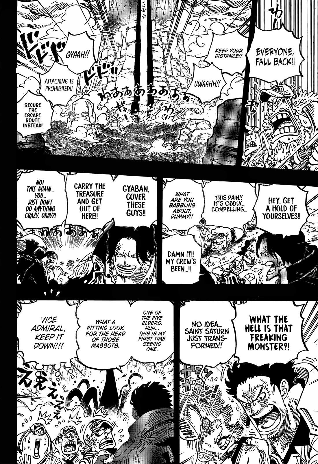 One Piece manga, chapter 1163, page 5 of 18