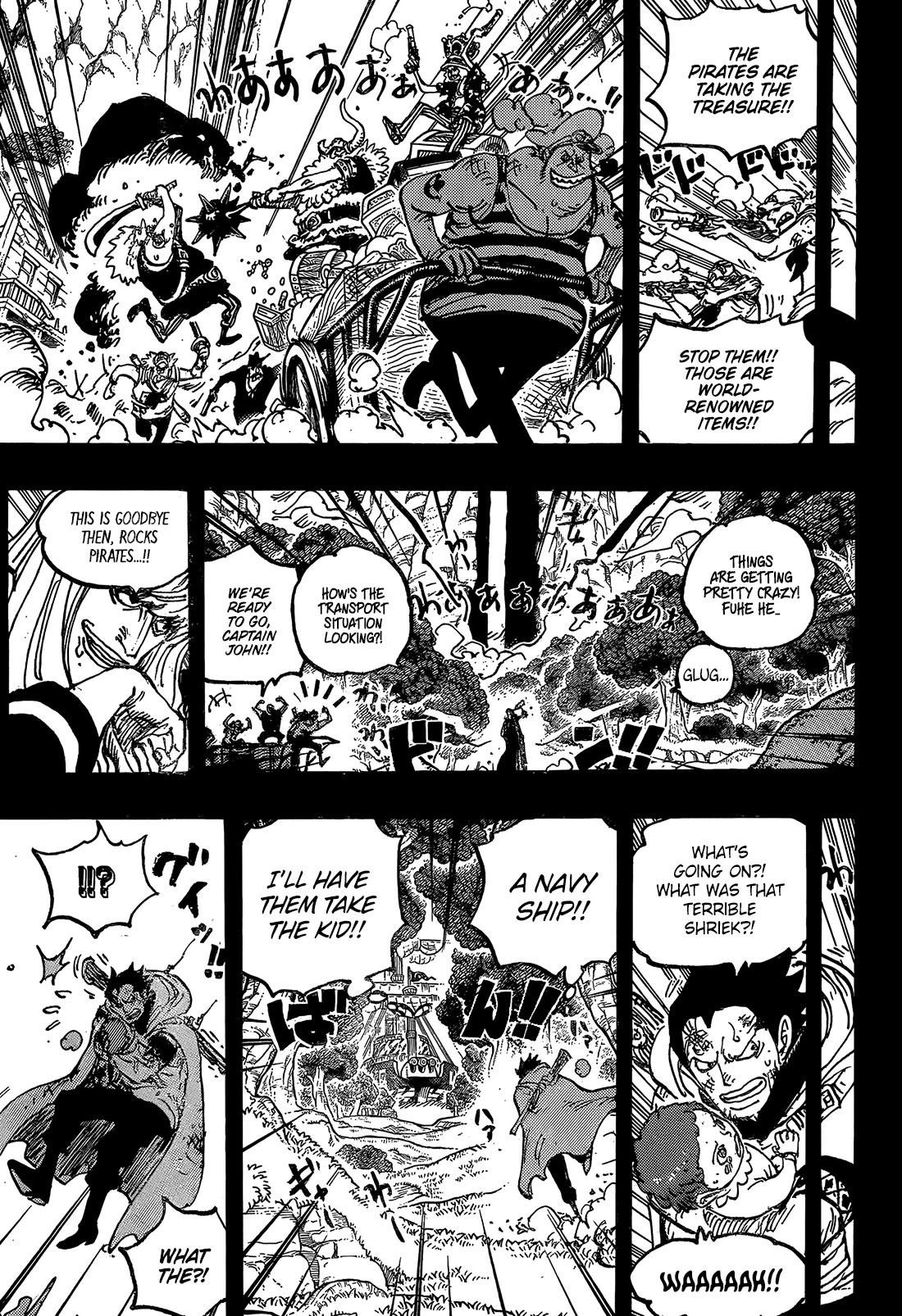 One Piece manga, chapter 1163, page 8 of 18