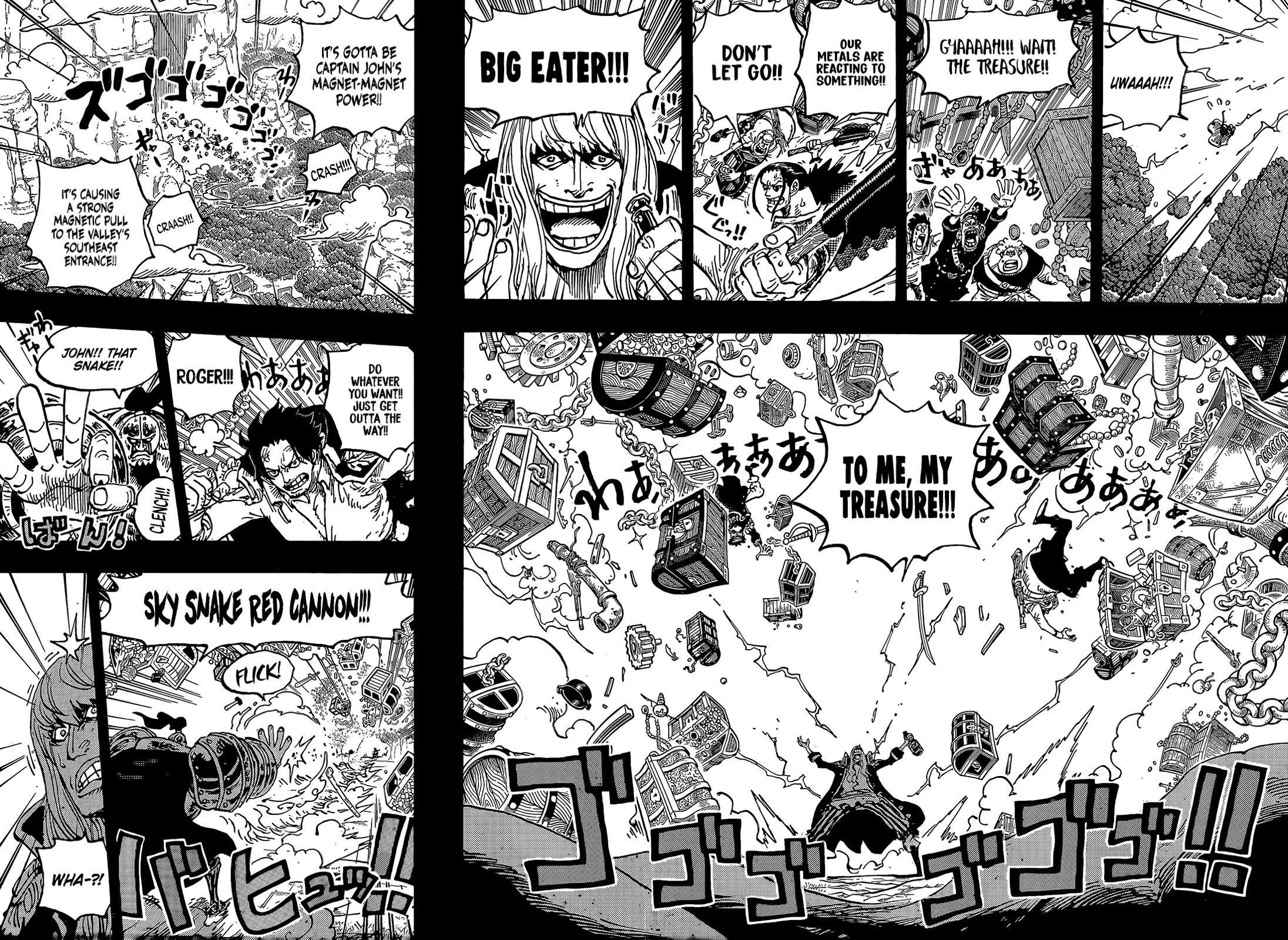 One Piece manga, chapter 1163, page 9 of 18
