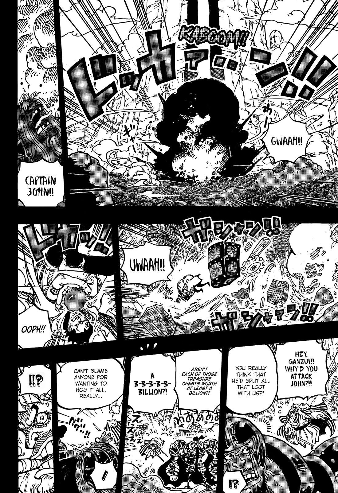 One Piece manga, chapter 1163, page 10 of 18