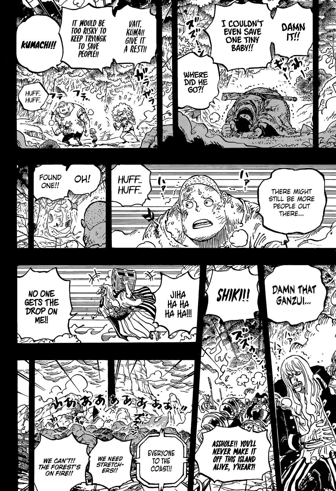 One Piece manga, chapter 1164, page 11 of 18