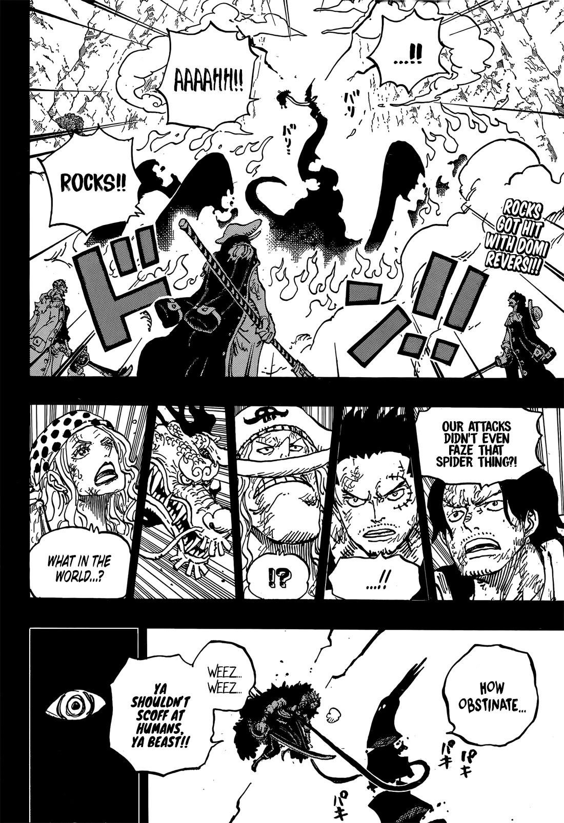 One Piece manga, chapter 1164, page 3 of 18
