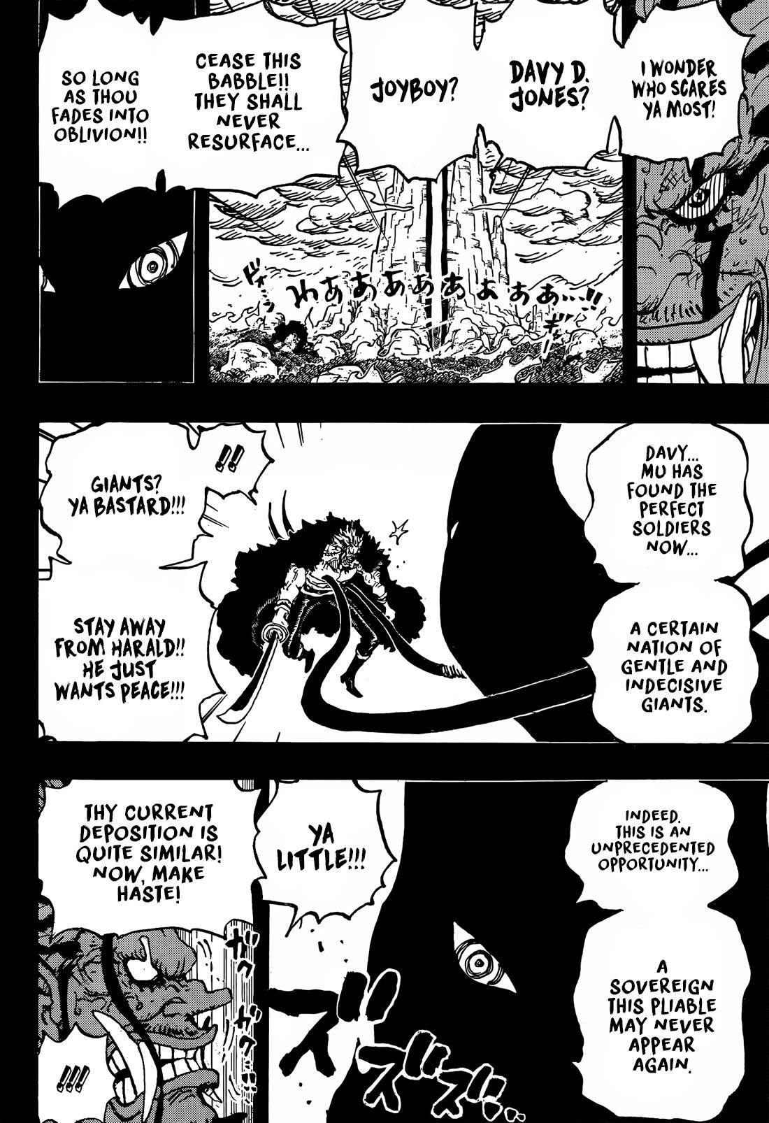 One Piece manga, chapter 1164, page 5 of 18