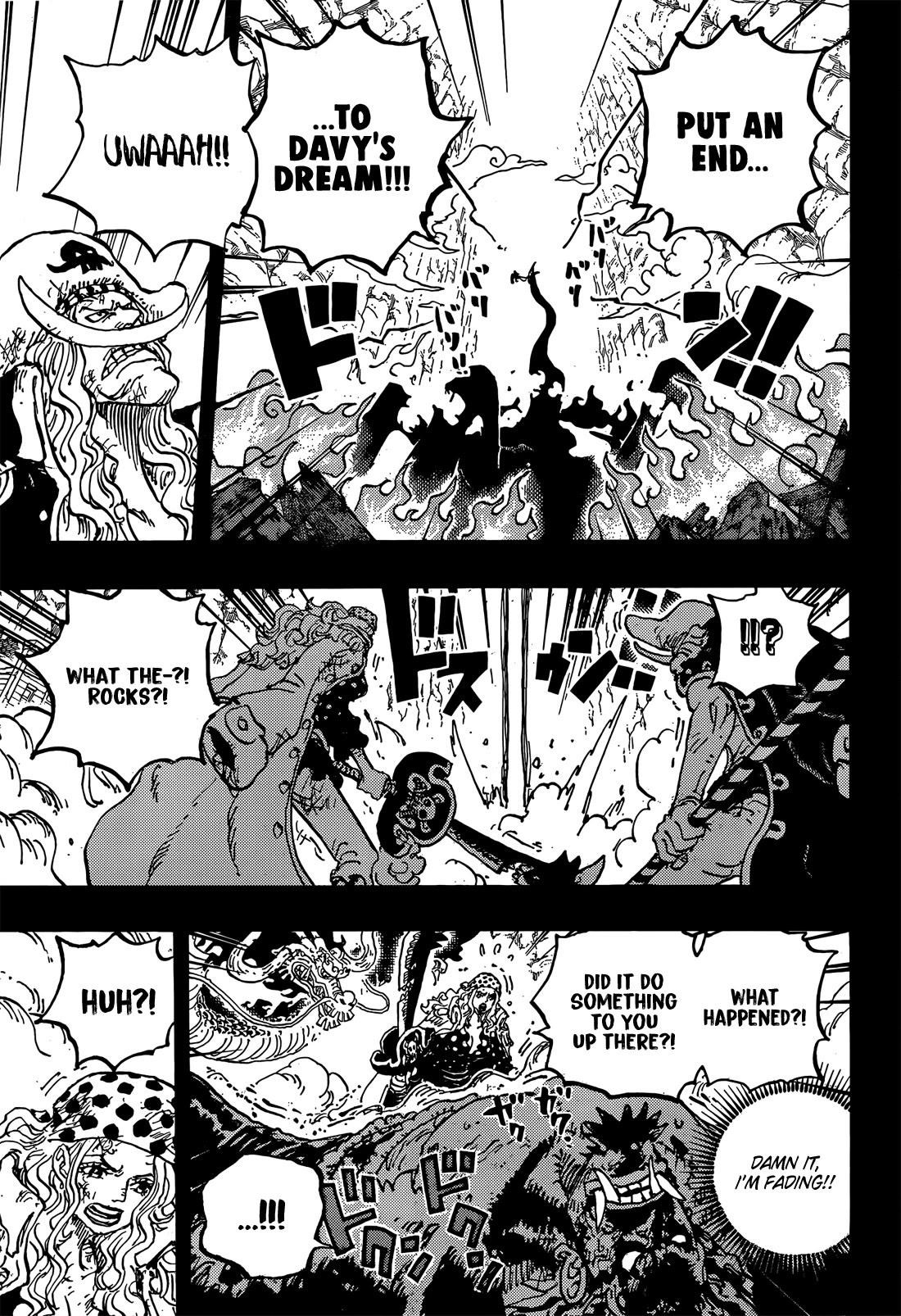 One Piece manga, chapter 1164, page 6 of 18