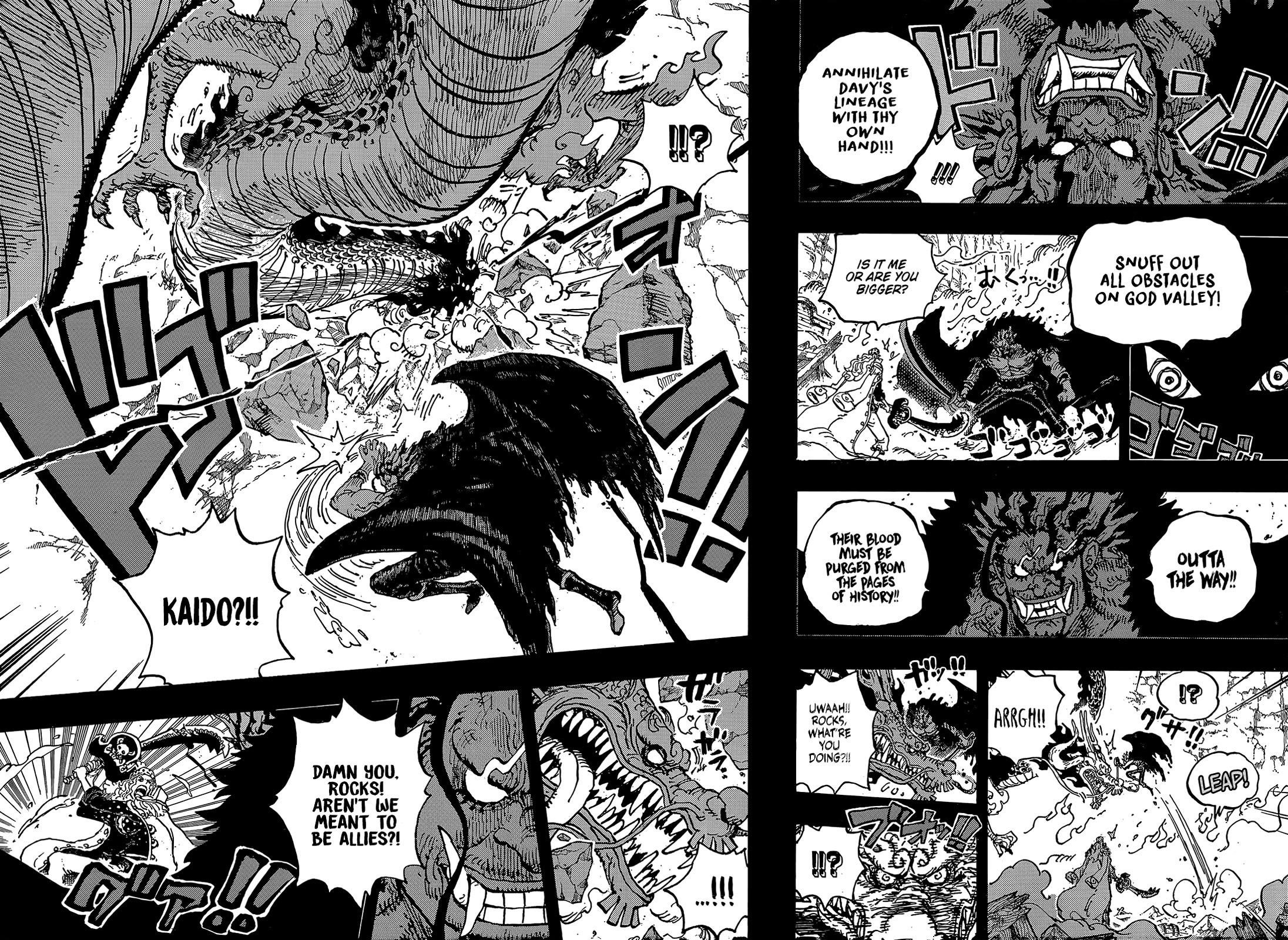 One Piece manga, chapter 1164, page 7 of 18