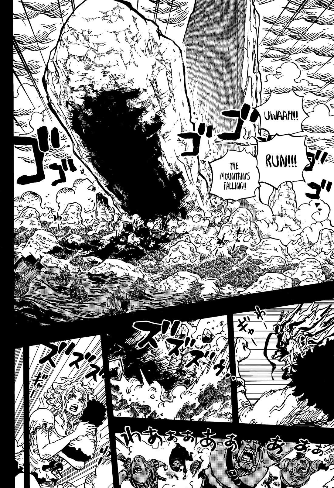One Piece manga, chapter 1164, page 9 of 18