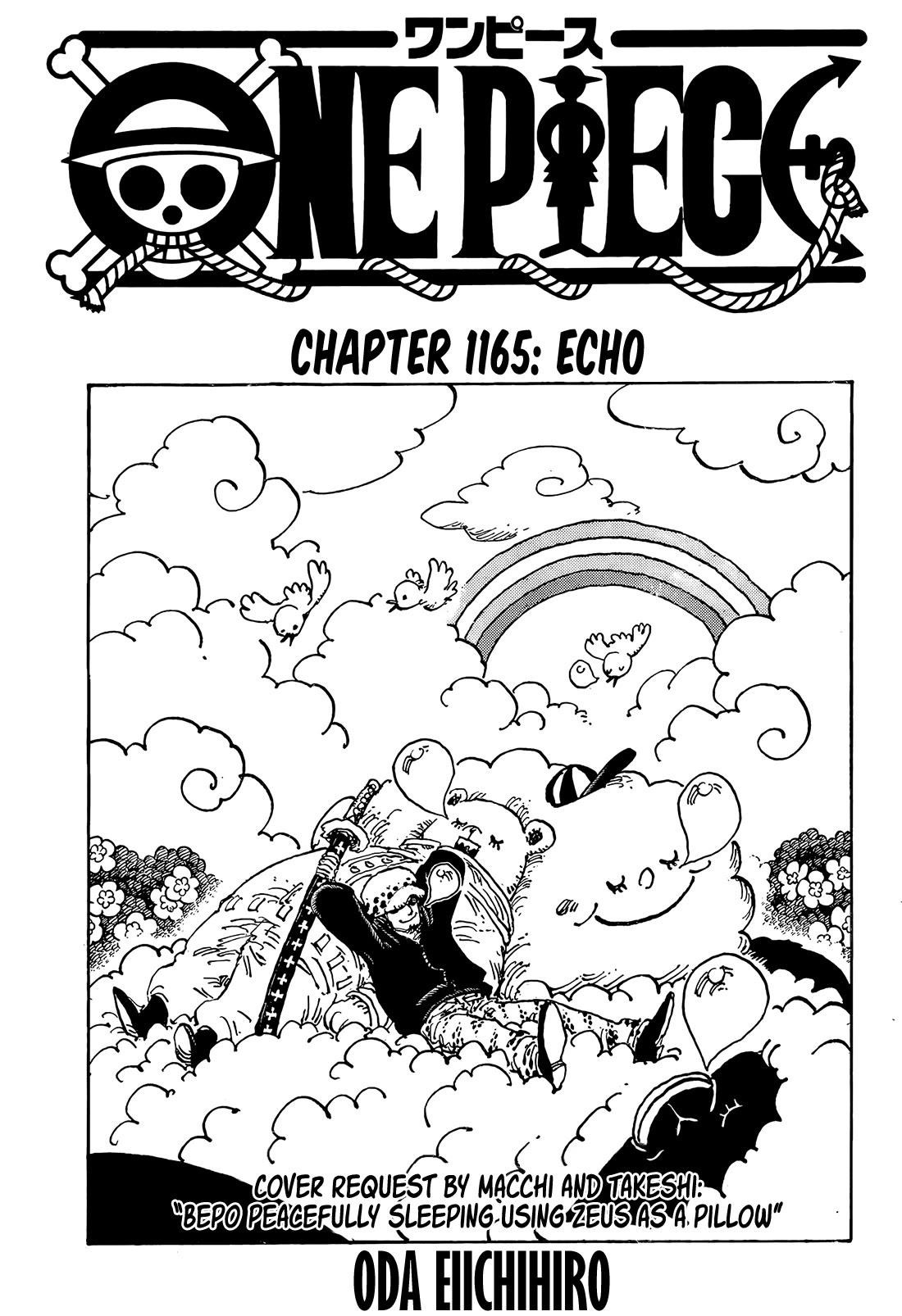 One Piece Chapter 1165 page 1 - Chapter 1165: Reverberations