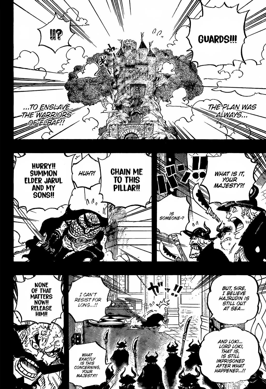 One Piece manga, chapter 1168, page 15 of 20